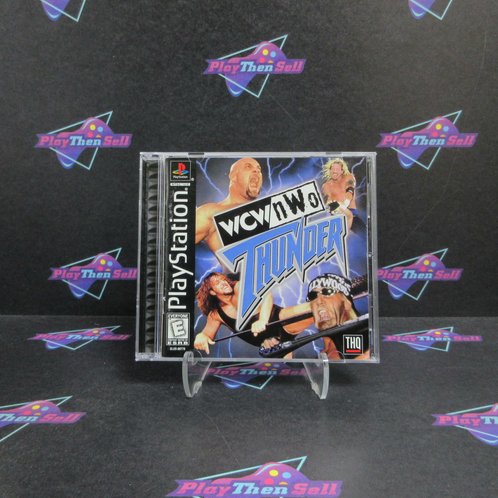 WCW NWO Thunder PS1 PlayStation 1 Complete - Very Good