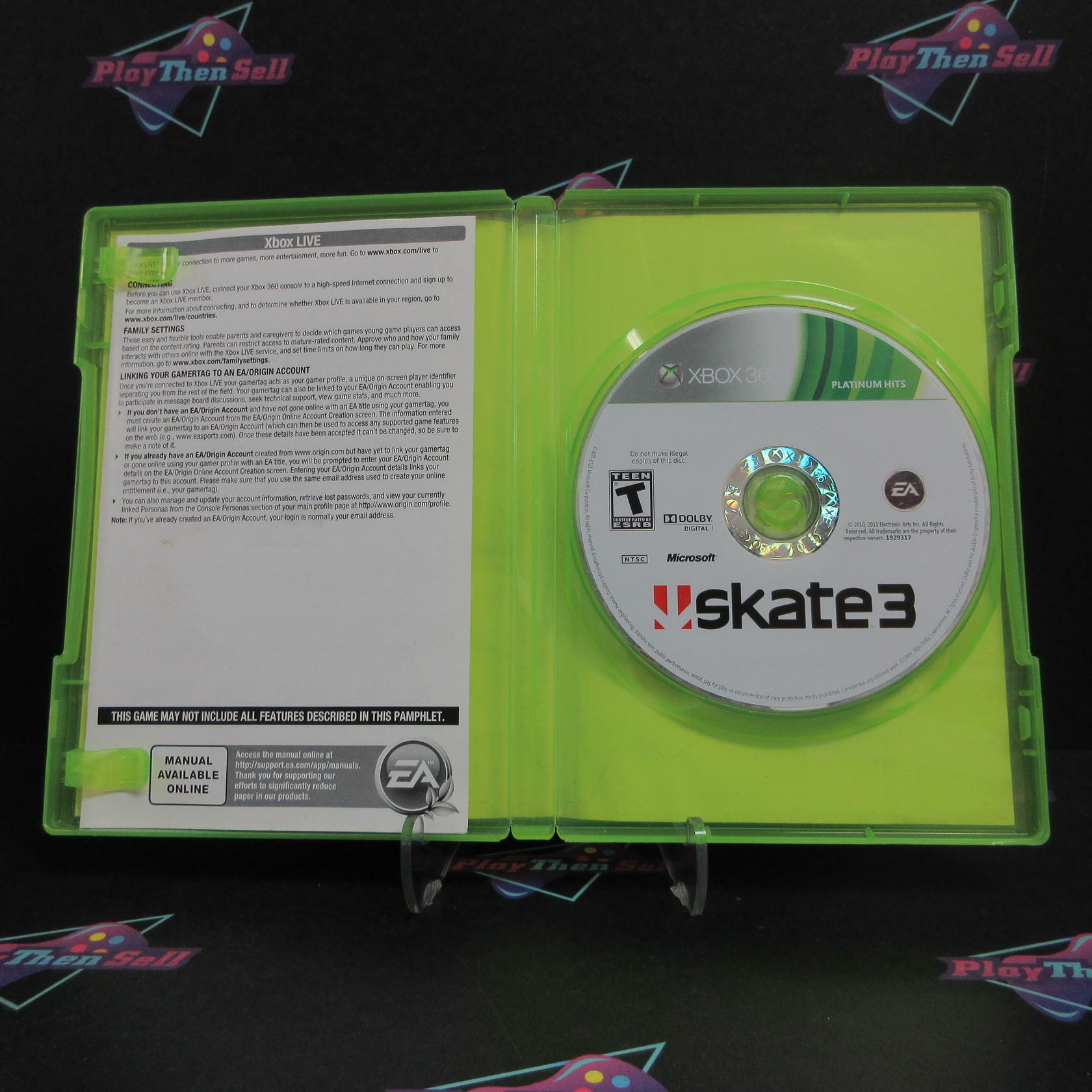 Skate 3 Xbox 360 PH Complete - Very Good