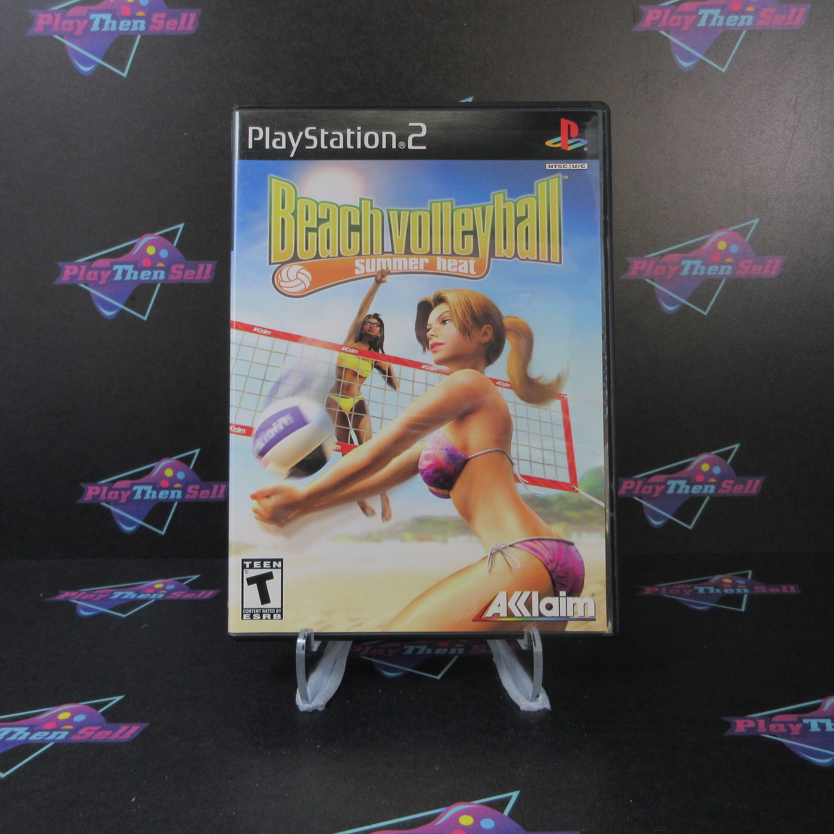 Summer Heat Beach Volleyball PS2 PlayStation 2 + Reg Card - Like New