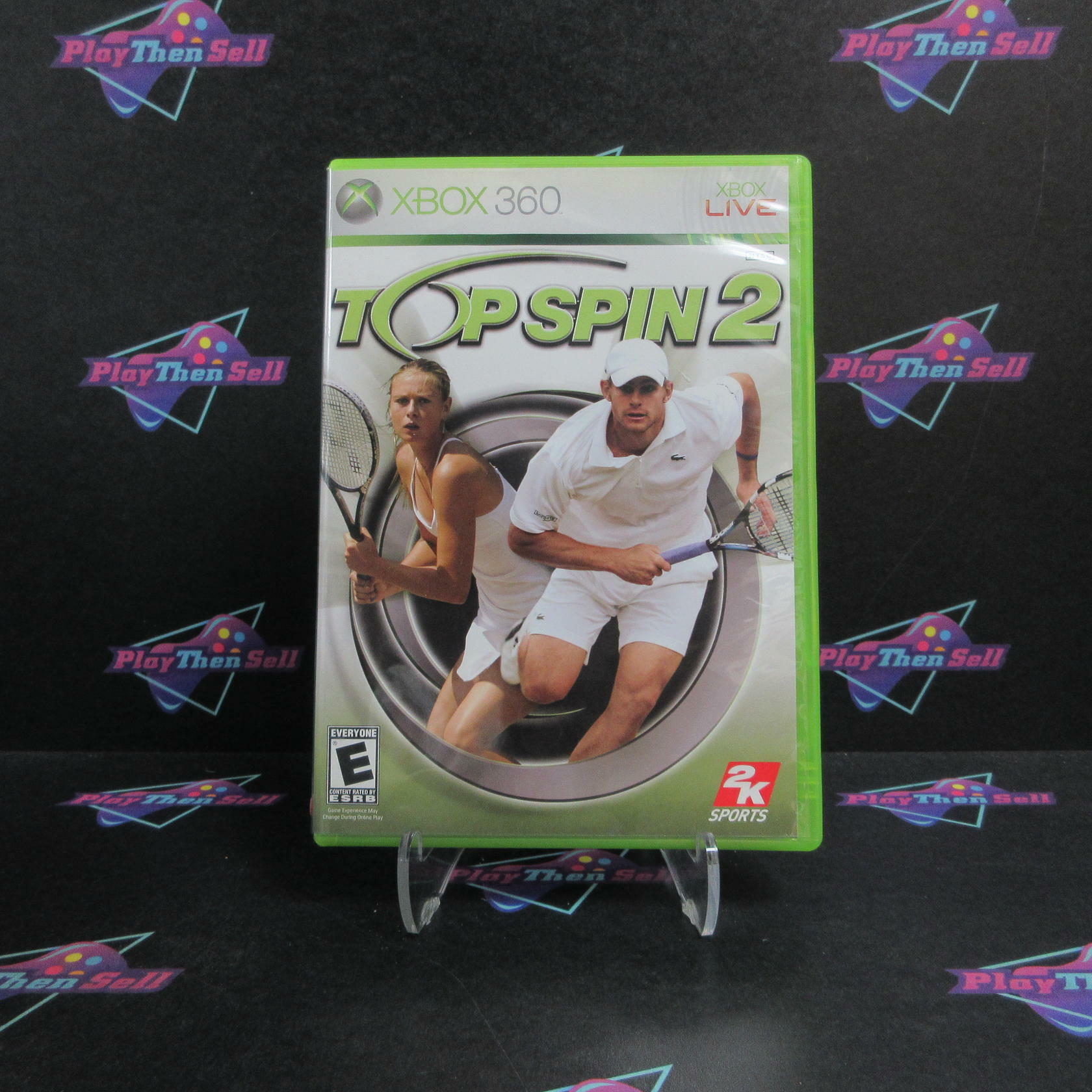 Top Spin 2 Xbox 360 DD Complete - Very Good