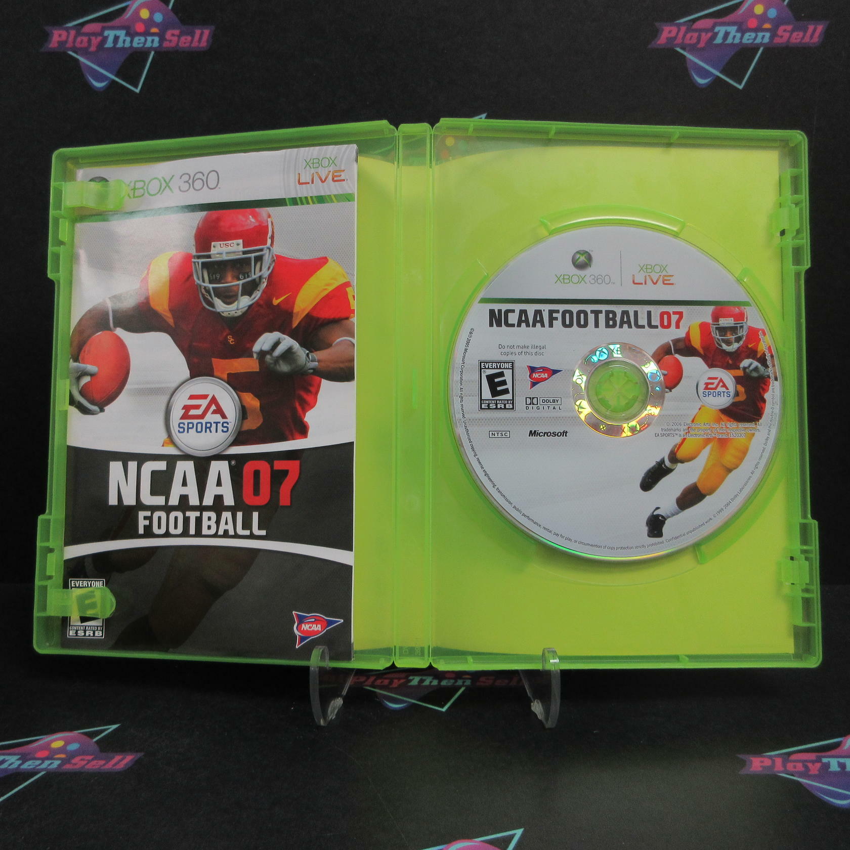 NCAA Football 07 Xbox 360 Complete - Very Good