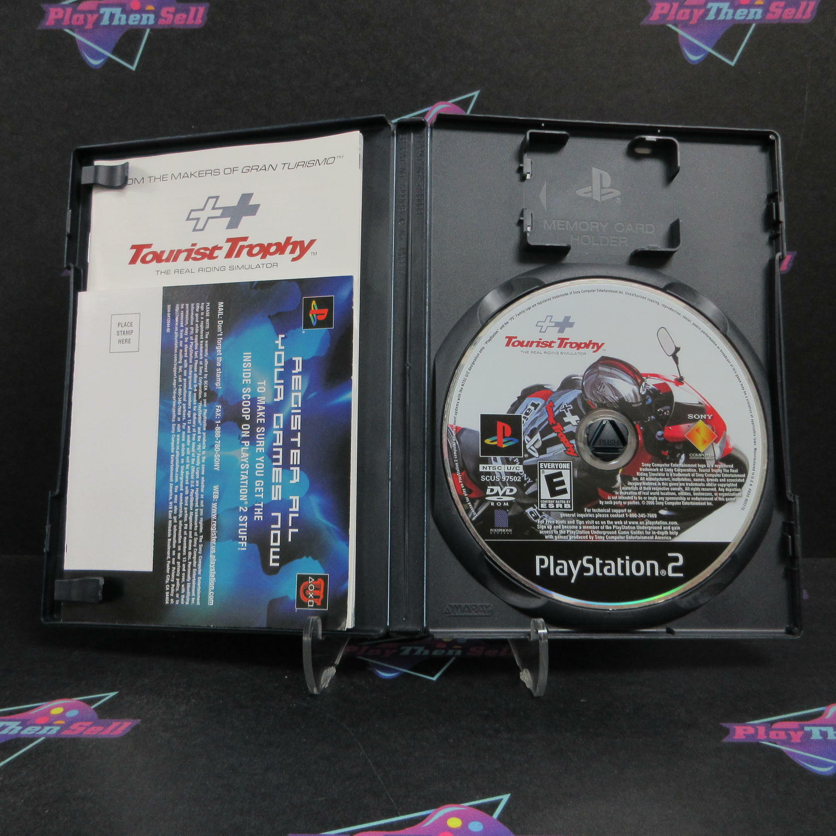 Tourist Trophy PS2 PlayStation 2 + Reg Card Complete - Very Good