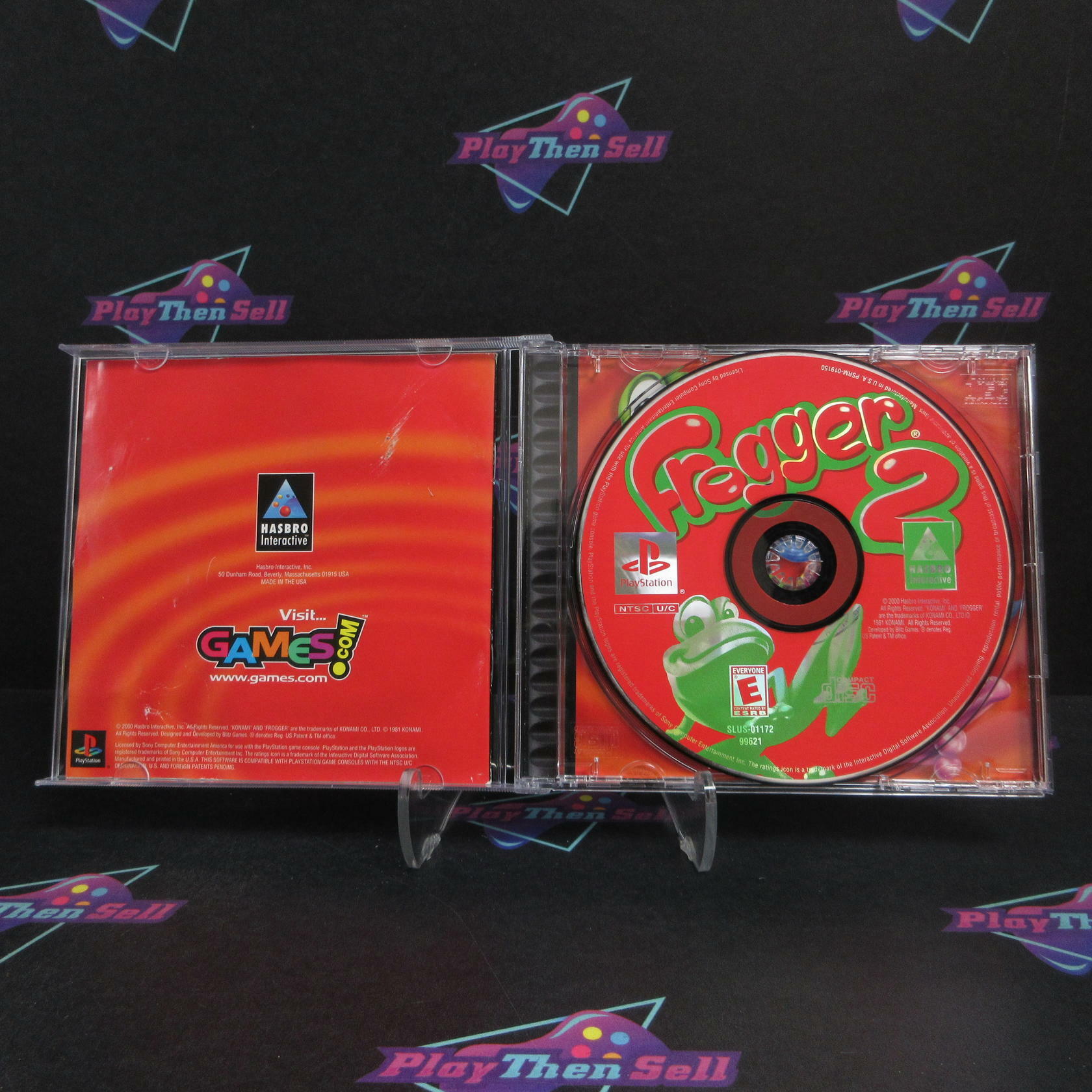 Frogger 2 Swampy's Revenge PS1 PlayStation 1 Complete - Very Good