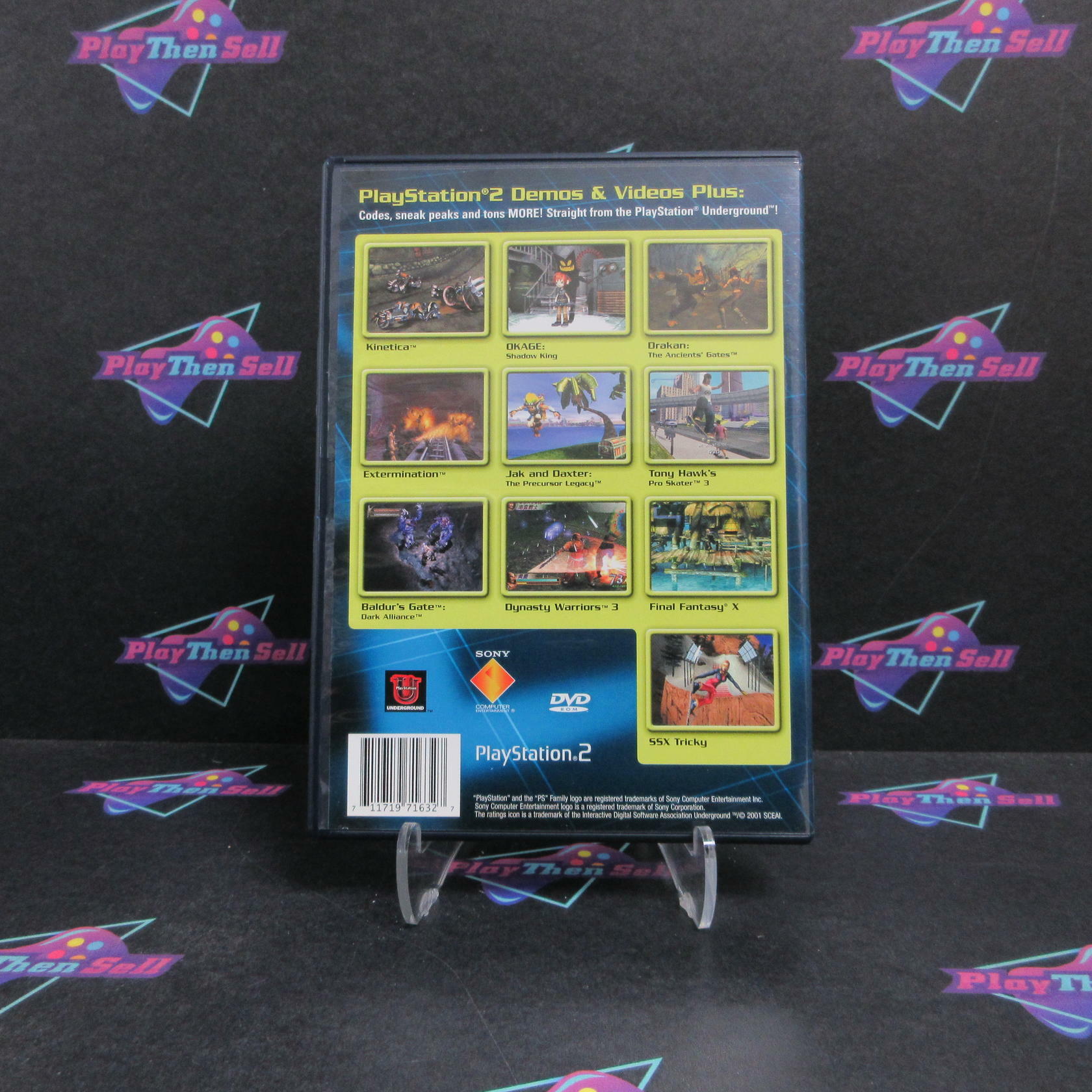 Winter 2001 Jam Pack PS2 PlayStation 2 Complete - Refurbished