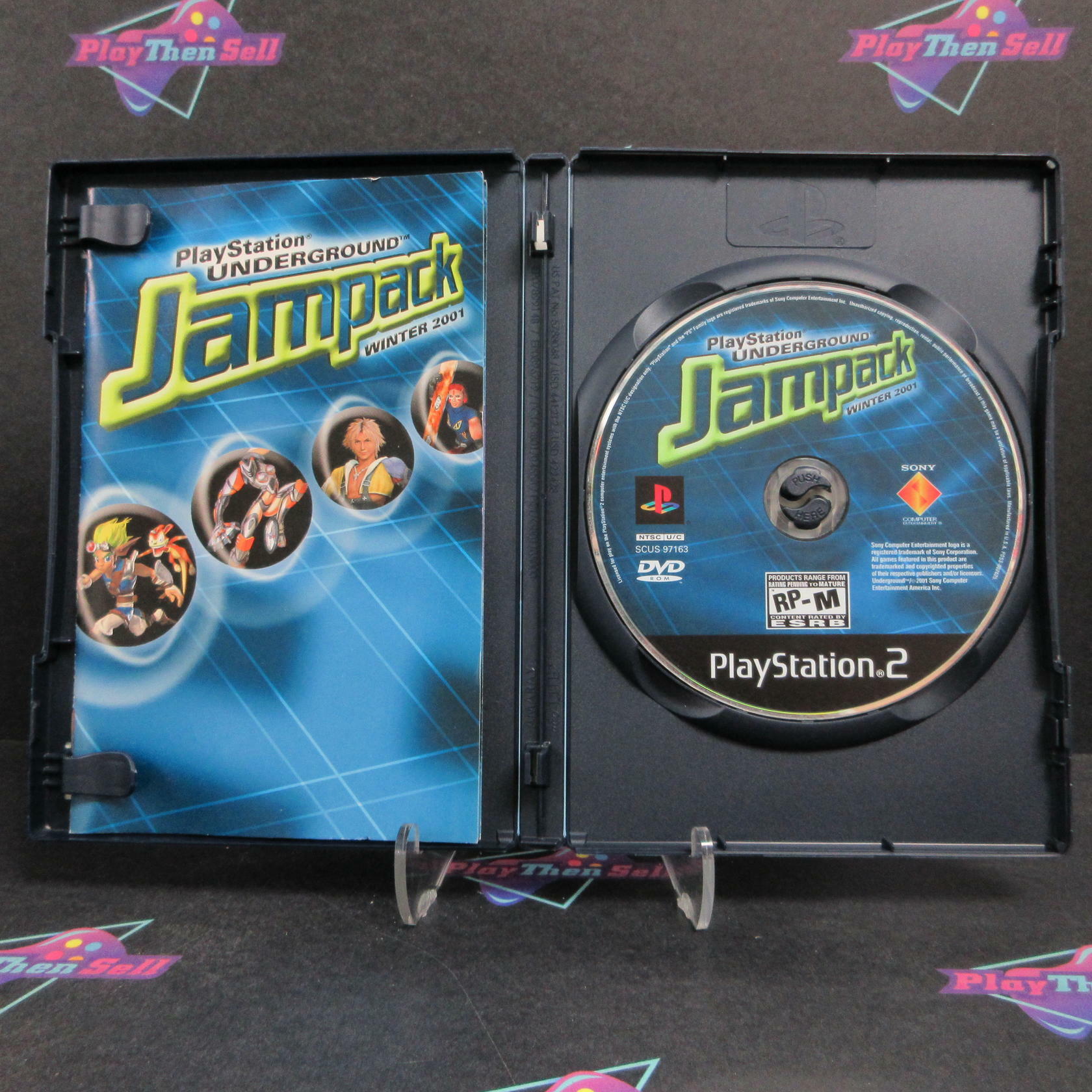 Winter 2001 Jam Pack PS2 PlayStation 2 Complete - Refurbished