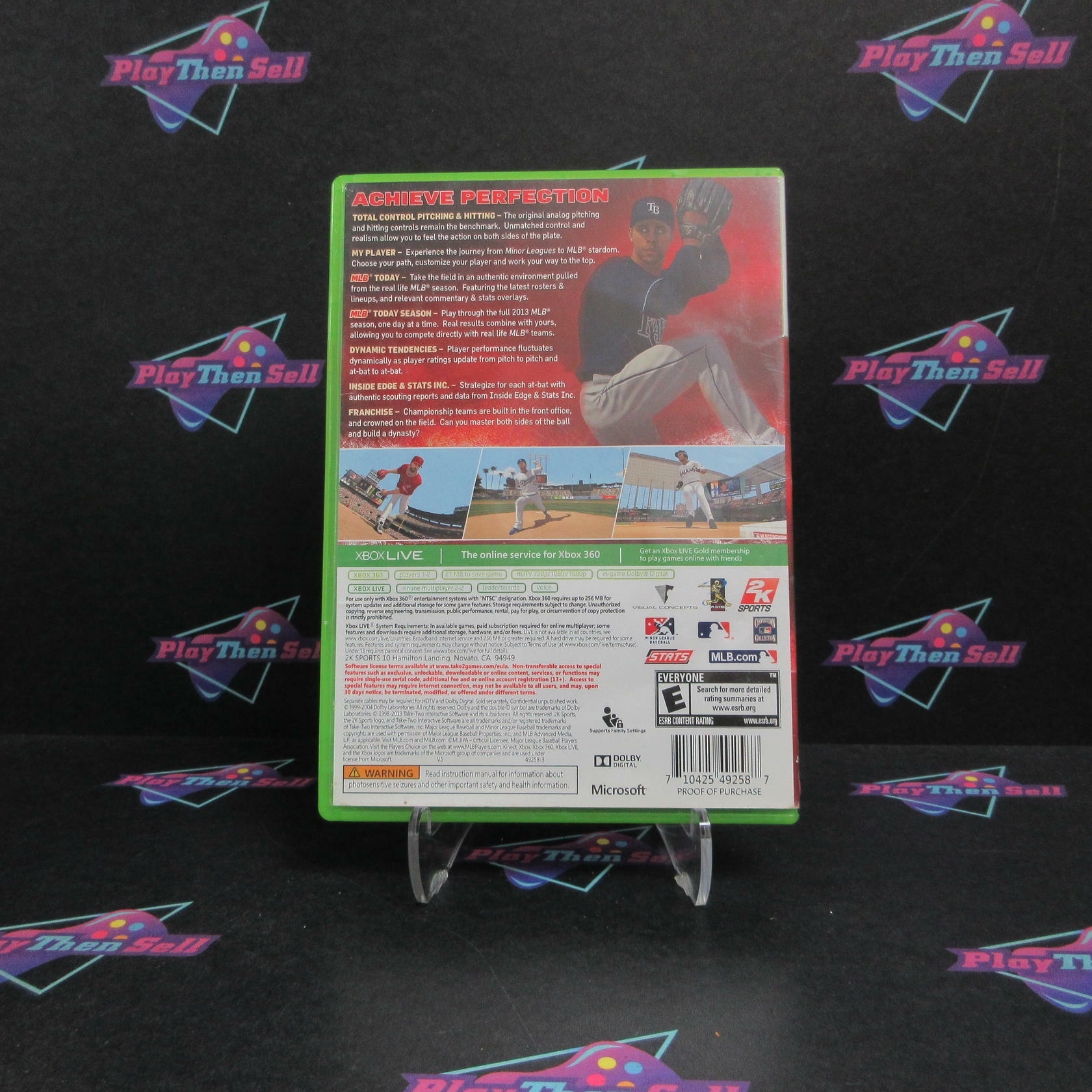 MLB 2K13 Xbox 360 Complete - Very Good