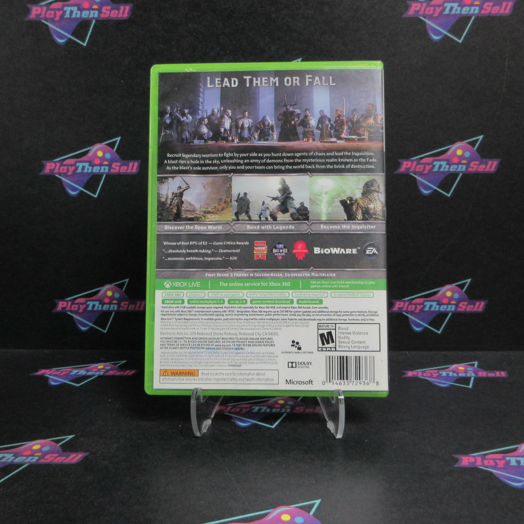 Dragon Age Inquisition Xbox 360 Complete - Very Good