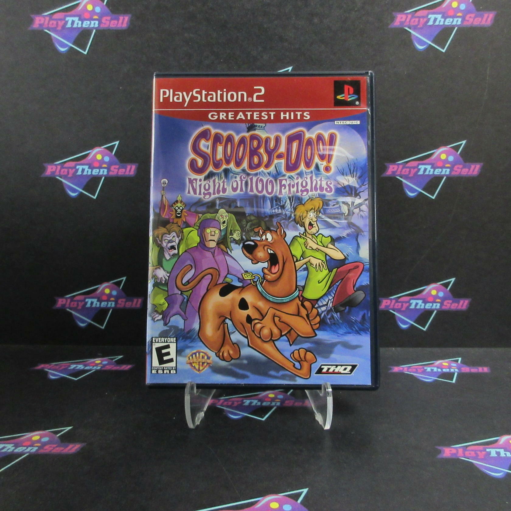 Scooby-Doo Night of 100 Frights PS2 PlayStation 2 GH Complete - Refurbished