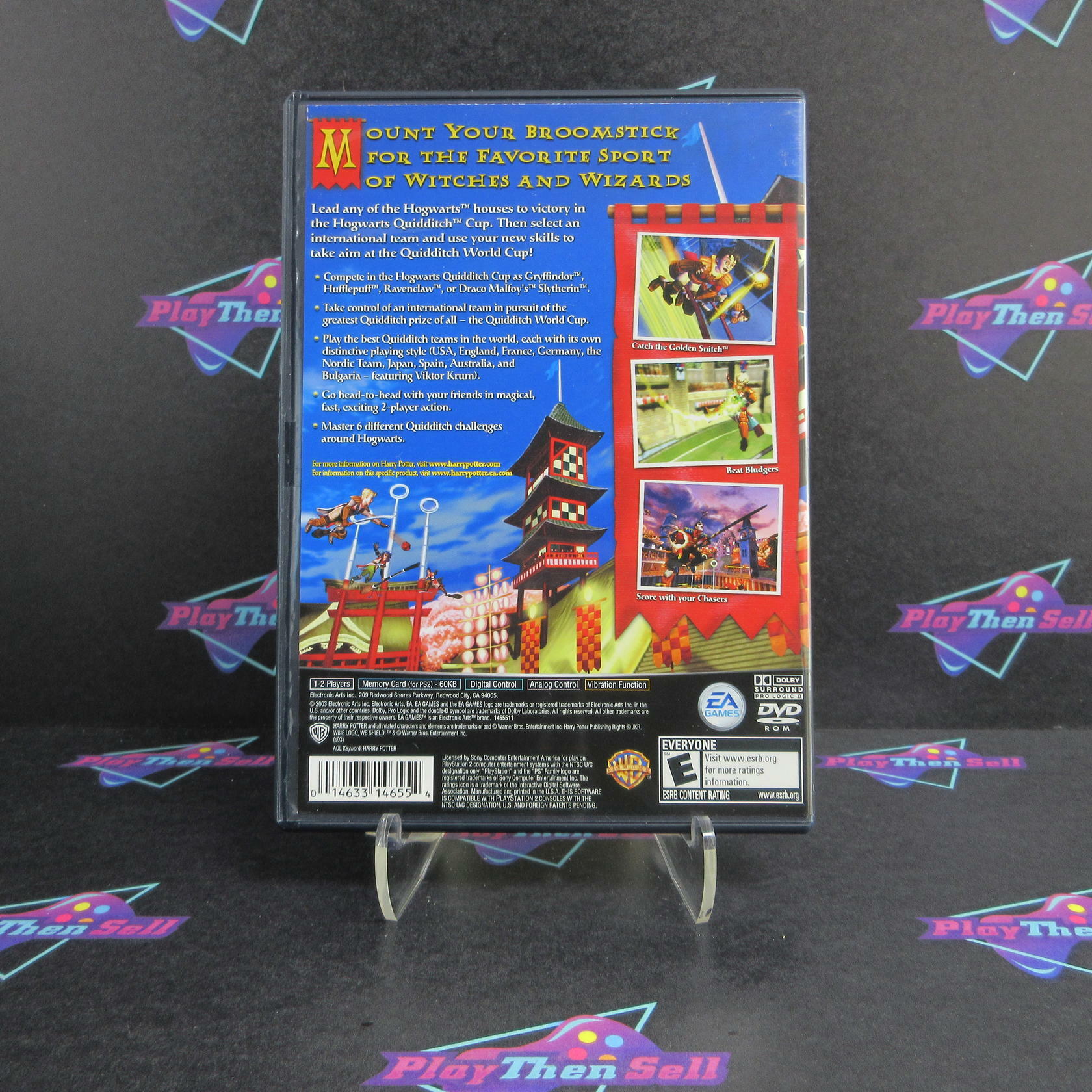 Harry Potter Quidditch World Cup PS2 PlayStation 2 - Like New