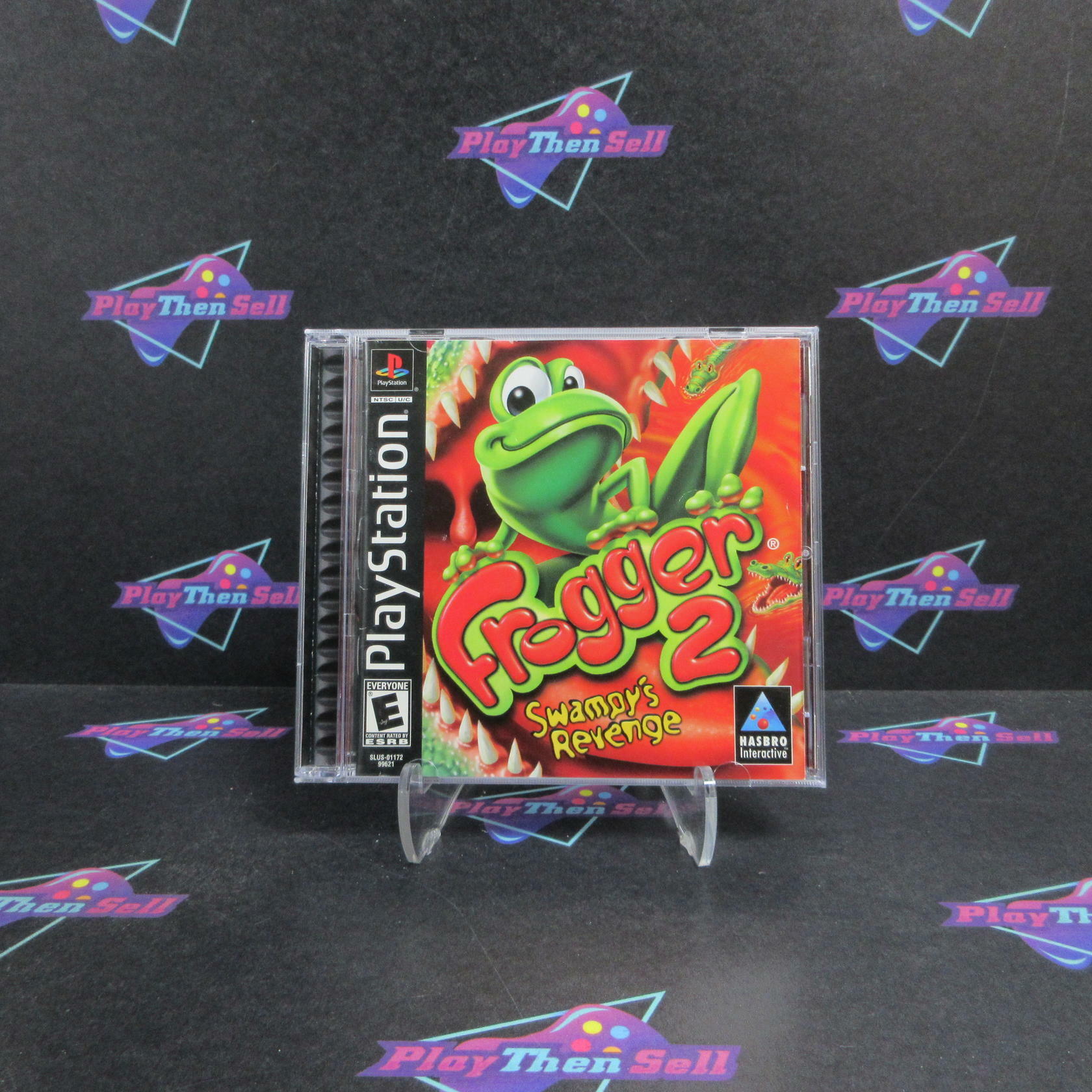 Frogger 2 Swampy's Revenge PS1 PlayStation 1 Complete - Very Good