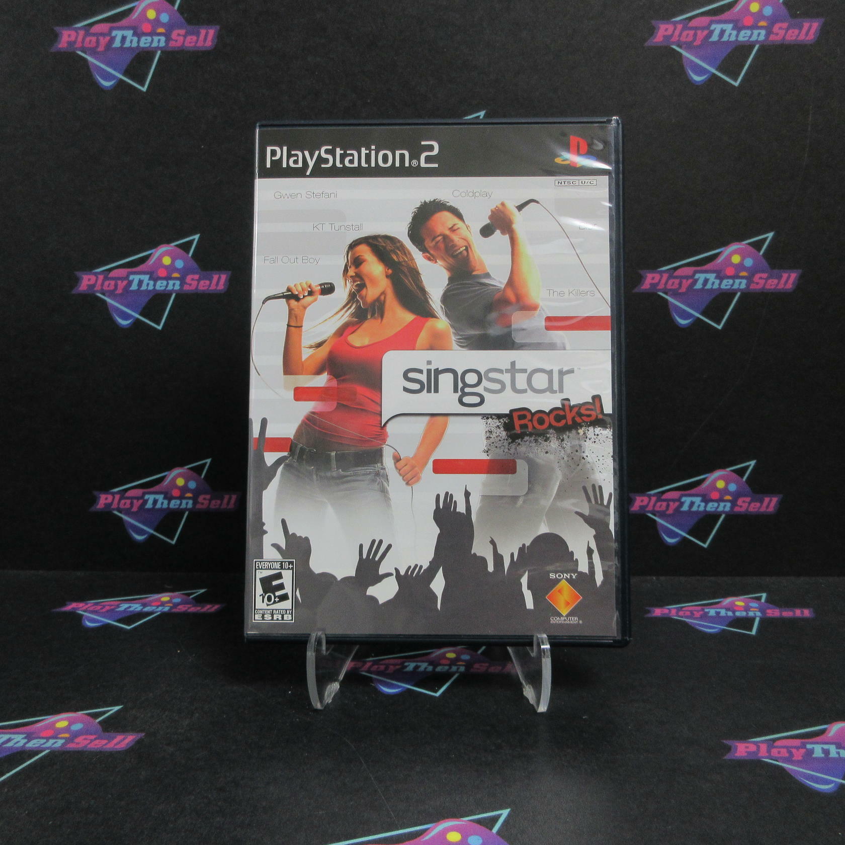 Singstar Rocks PS2 PlayStation 2 + Reg Card Complete - Refurbished