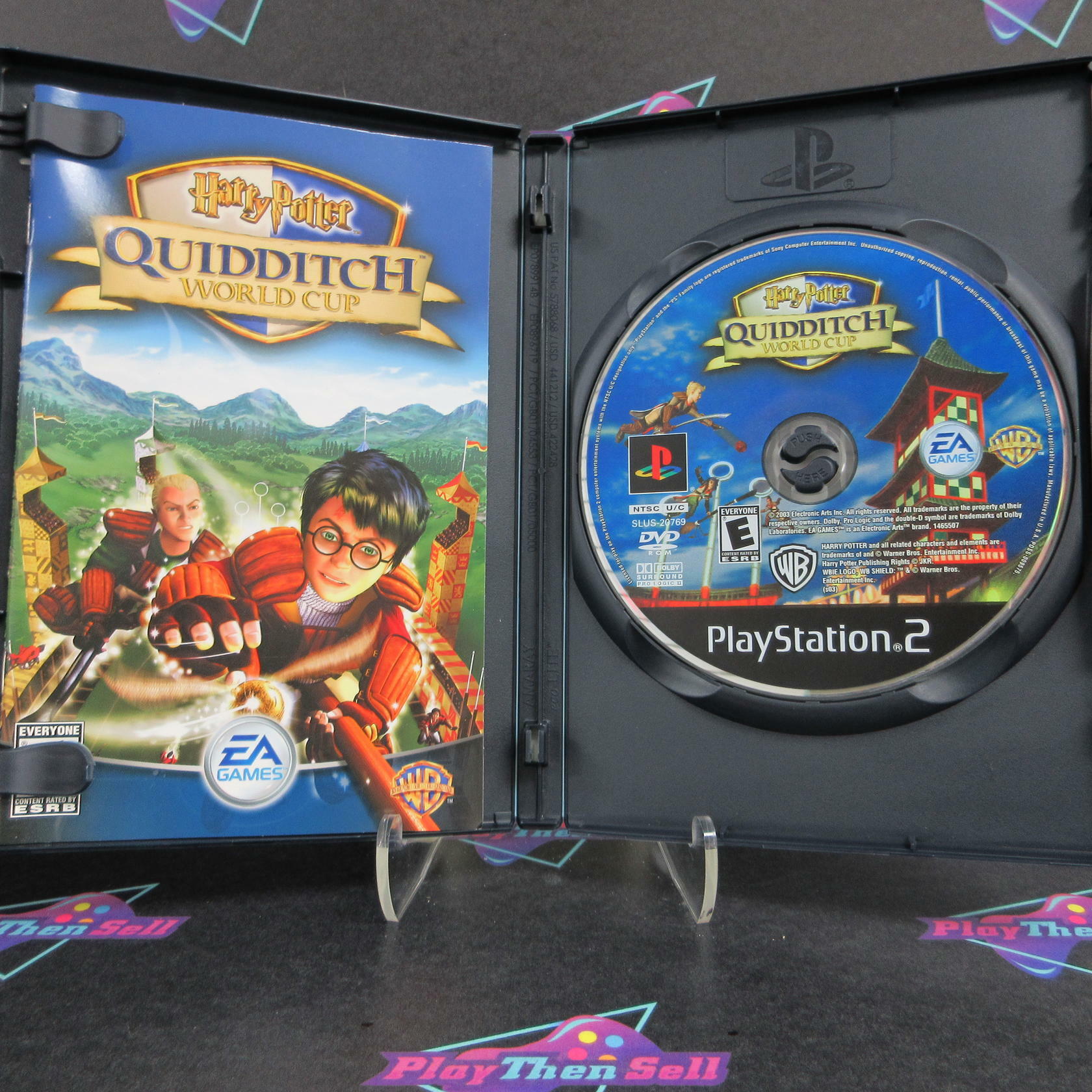 Harry Potter Quidditch World Cup PS2 PlayStation 2 - Like New