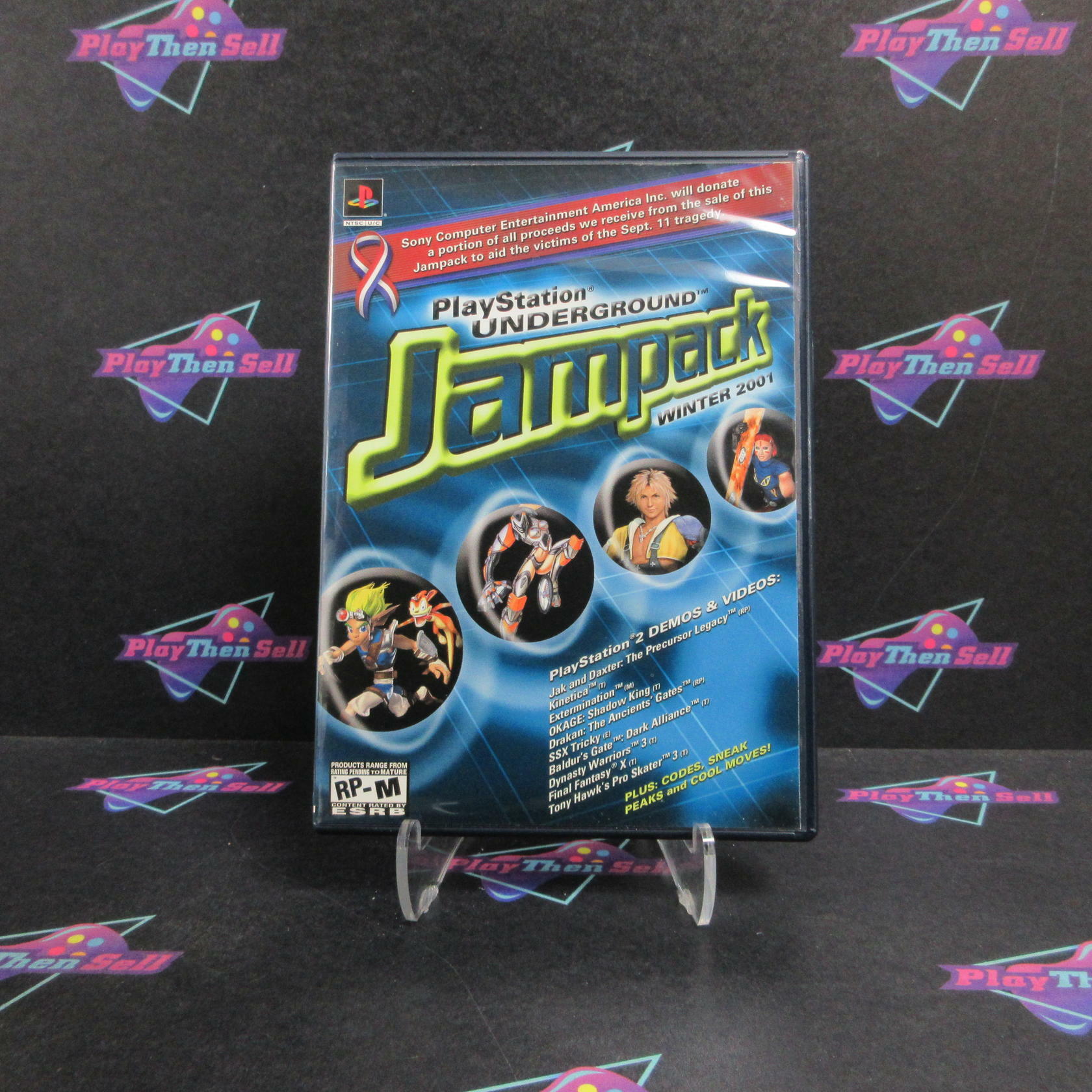 Winter 2001 Jam Pack PS2 PlayStation 2 Complete - Refurbished