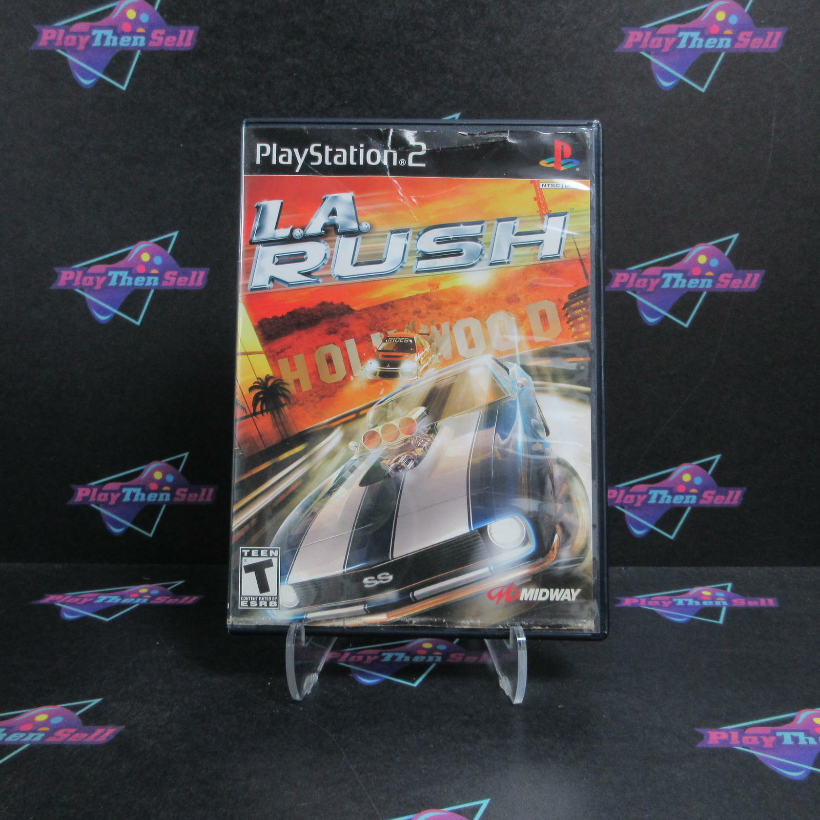 L.A. Rush PS2 PlayStation 2 + Reg Card Complete - Very Good