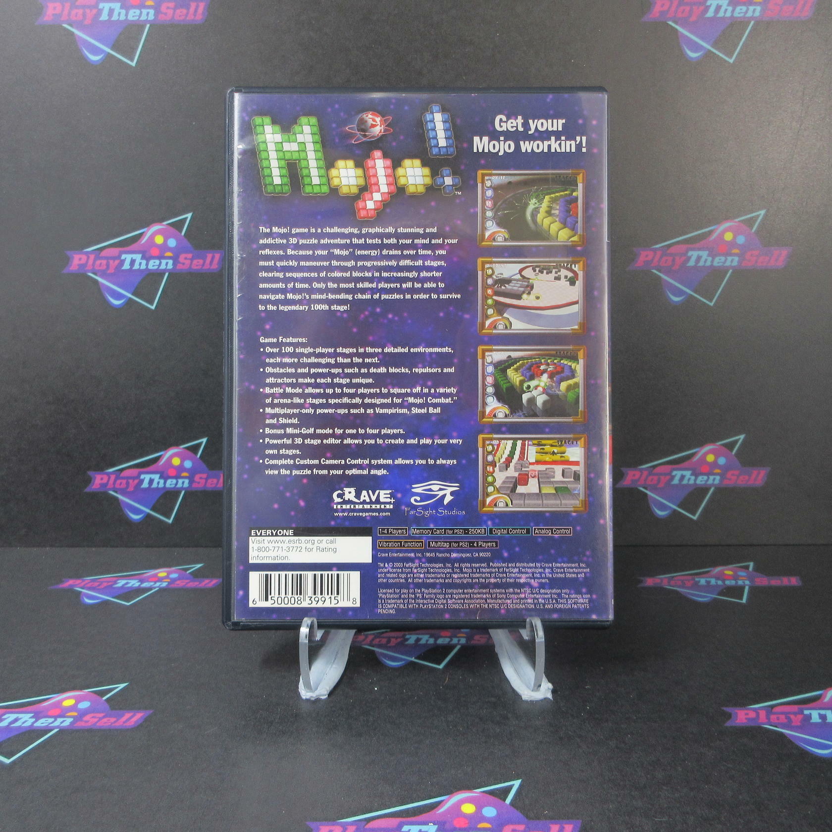 Mojo PS2 PlayStation 2 Complete - Very Good