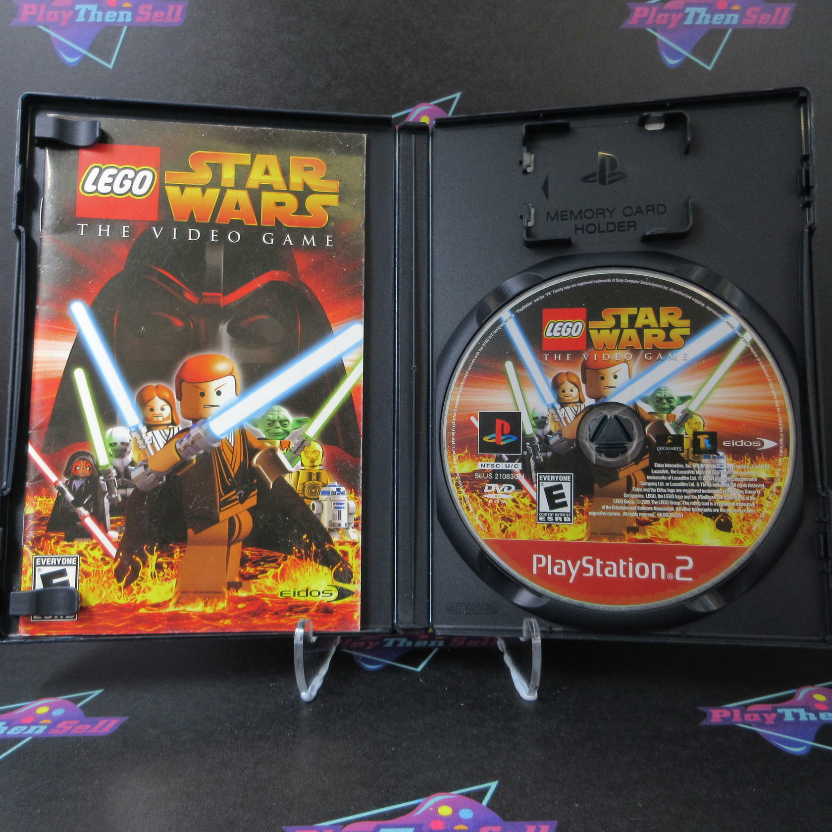 LEGO Star Wars PS2 PlayStation 2 GH Complete - Very Good