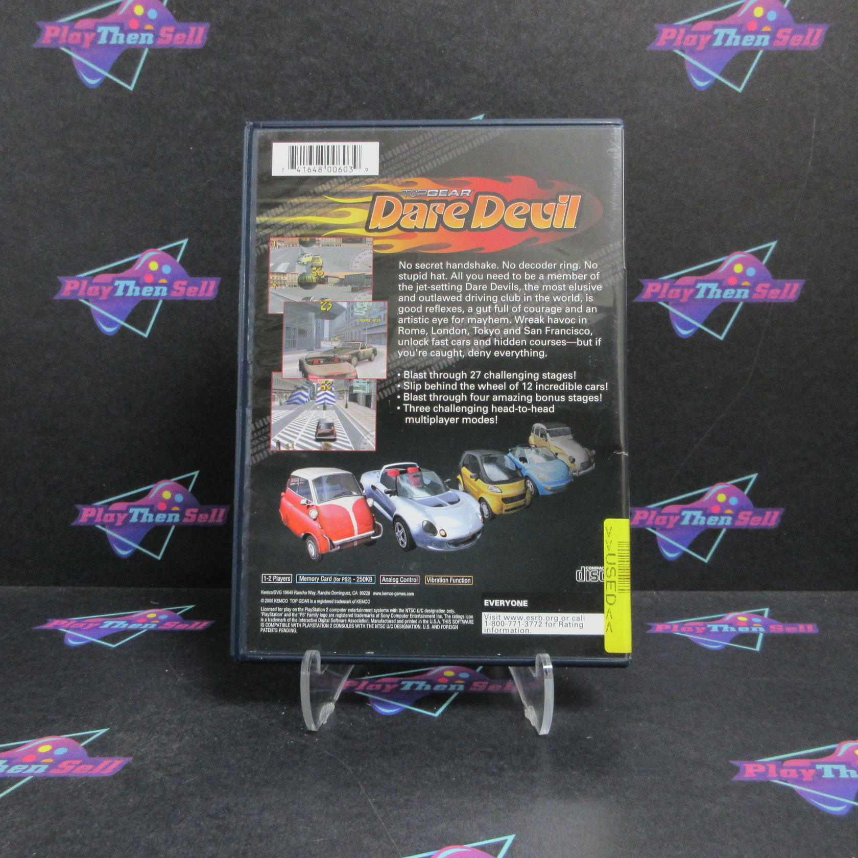 Top Gear Dare Devil PS2 PlayStation 2 Complete - Very Good