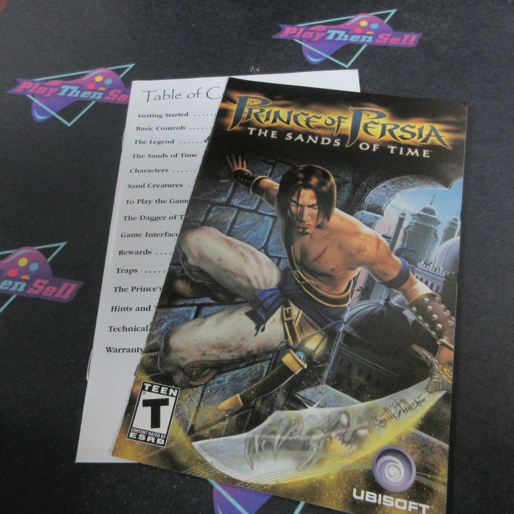 Prince of Persia The Sands of Time PS2 PlayStation 2 Complete - Very Good