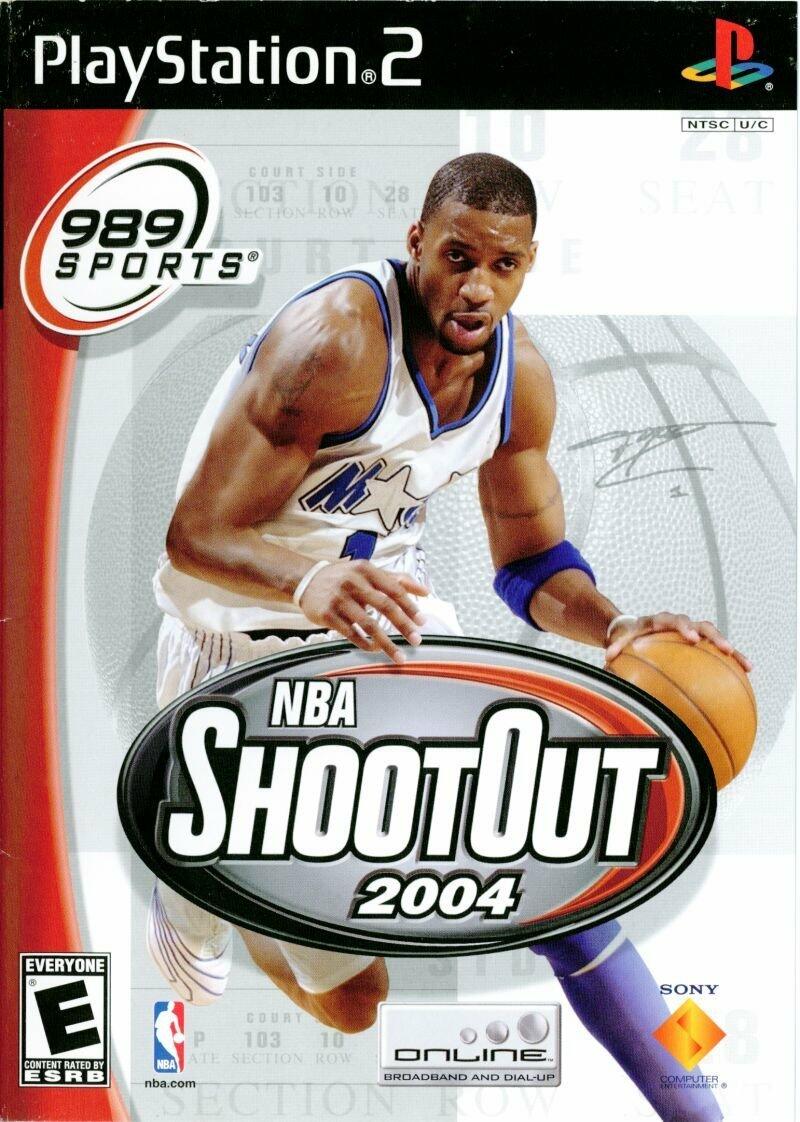 NBA ShootOut 2004 PS2 PlayStation 2 + Reg Card Complete - Refurbished
