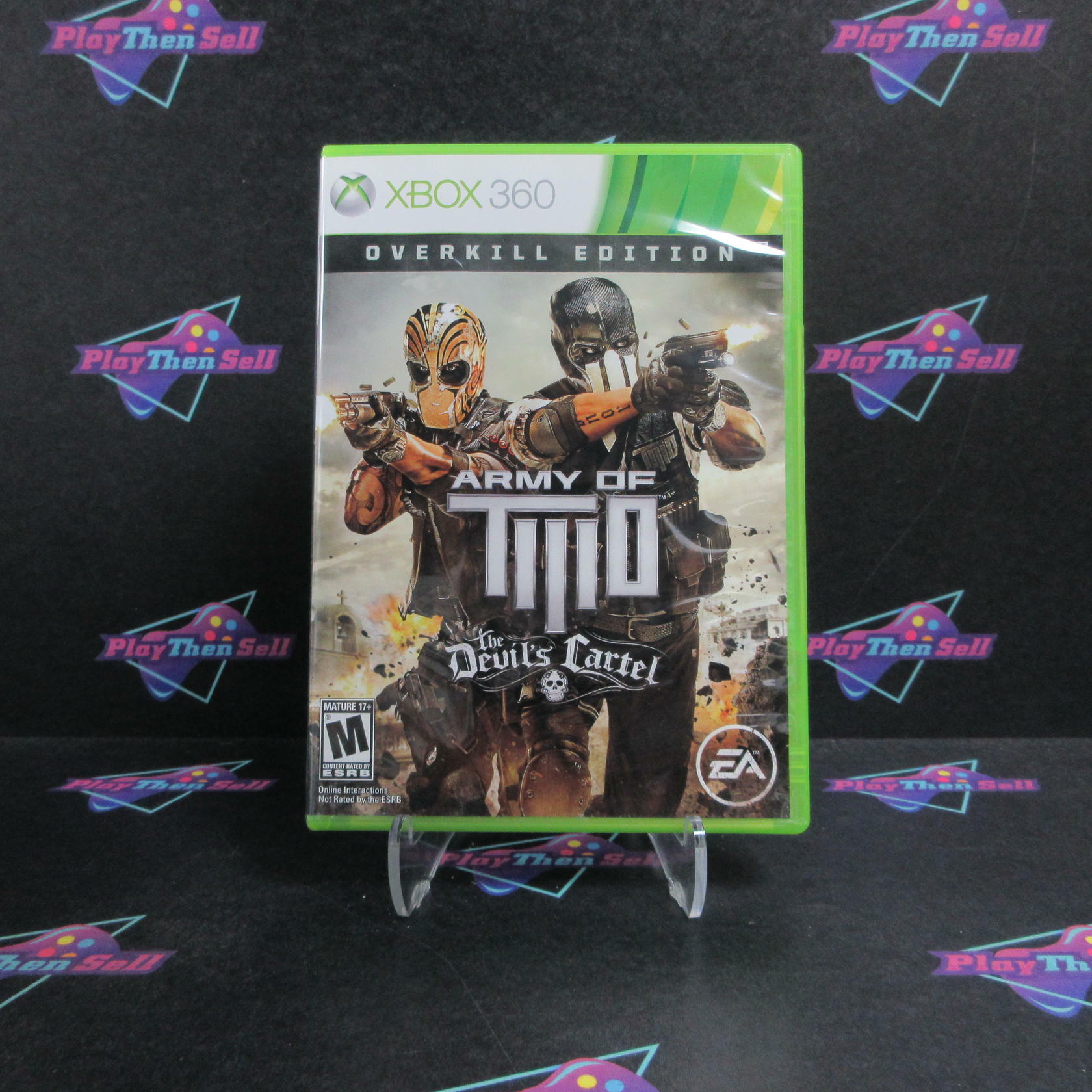 Army of Two The Devil's Cartel Overkill Edition Xbox 360 CIB - Very Good