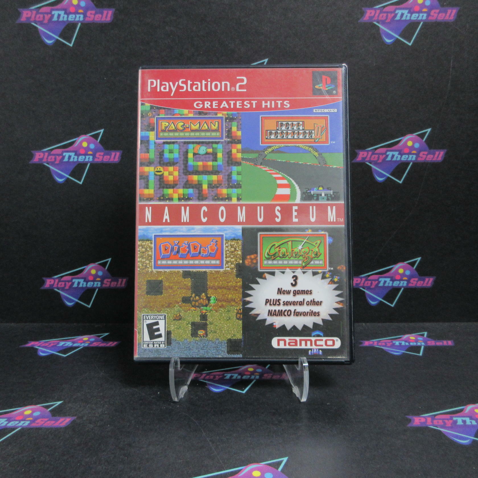 Namco Museum PS2 PlayStation 2 GH - Very Good