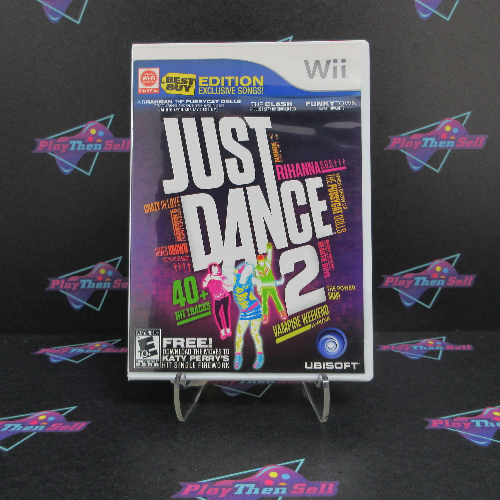 Just Dance 2 Best Buy Edition Nintendo Wii Complete - Refurbished