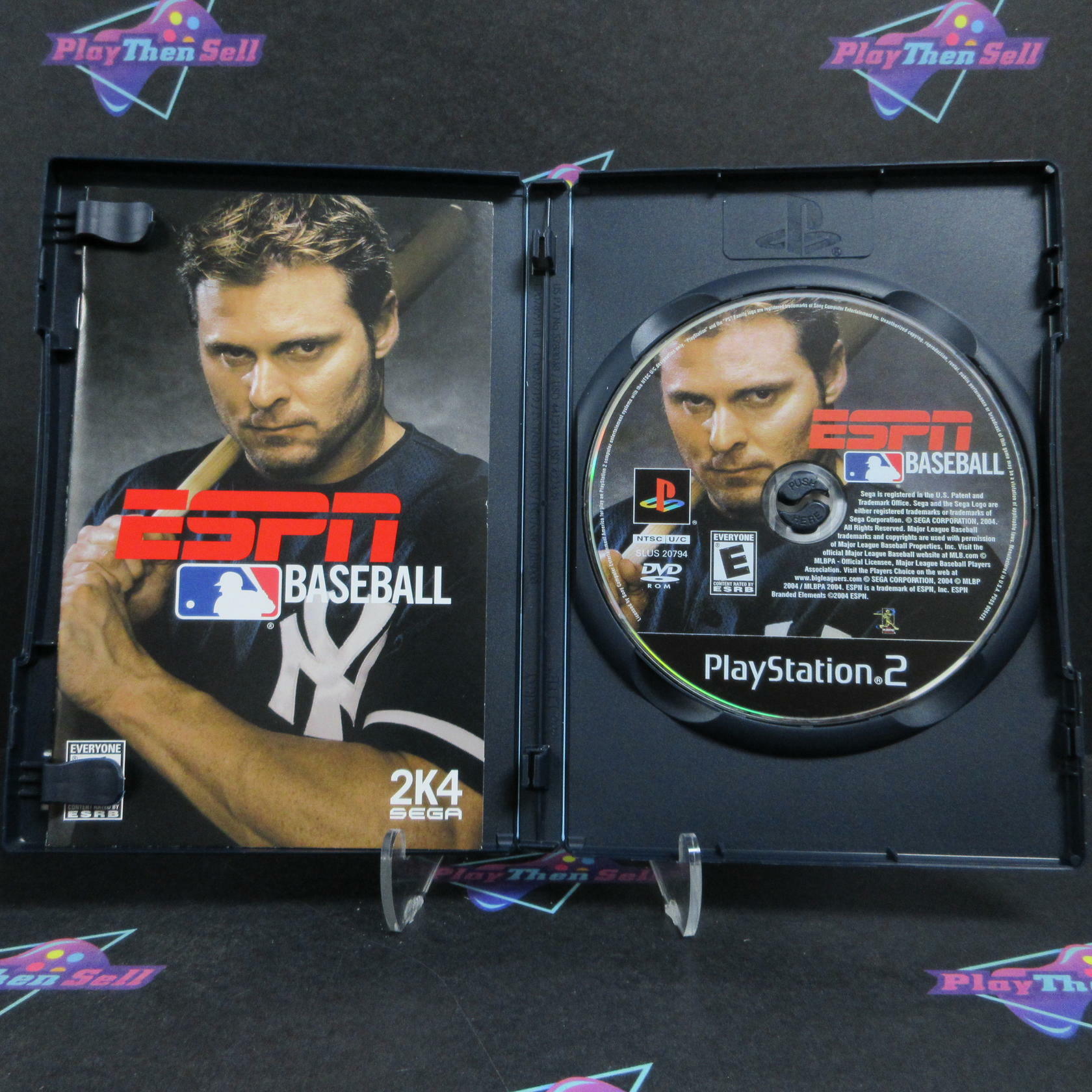 ESPN Major League Baseball PS2 PlayStation 2 Complete - Very Good