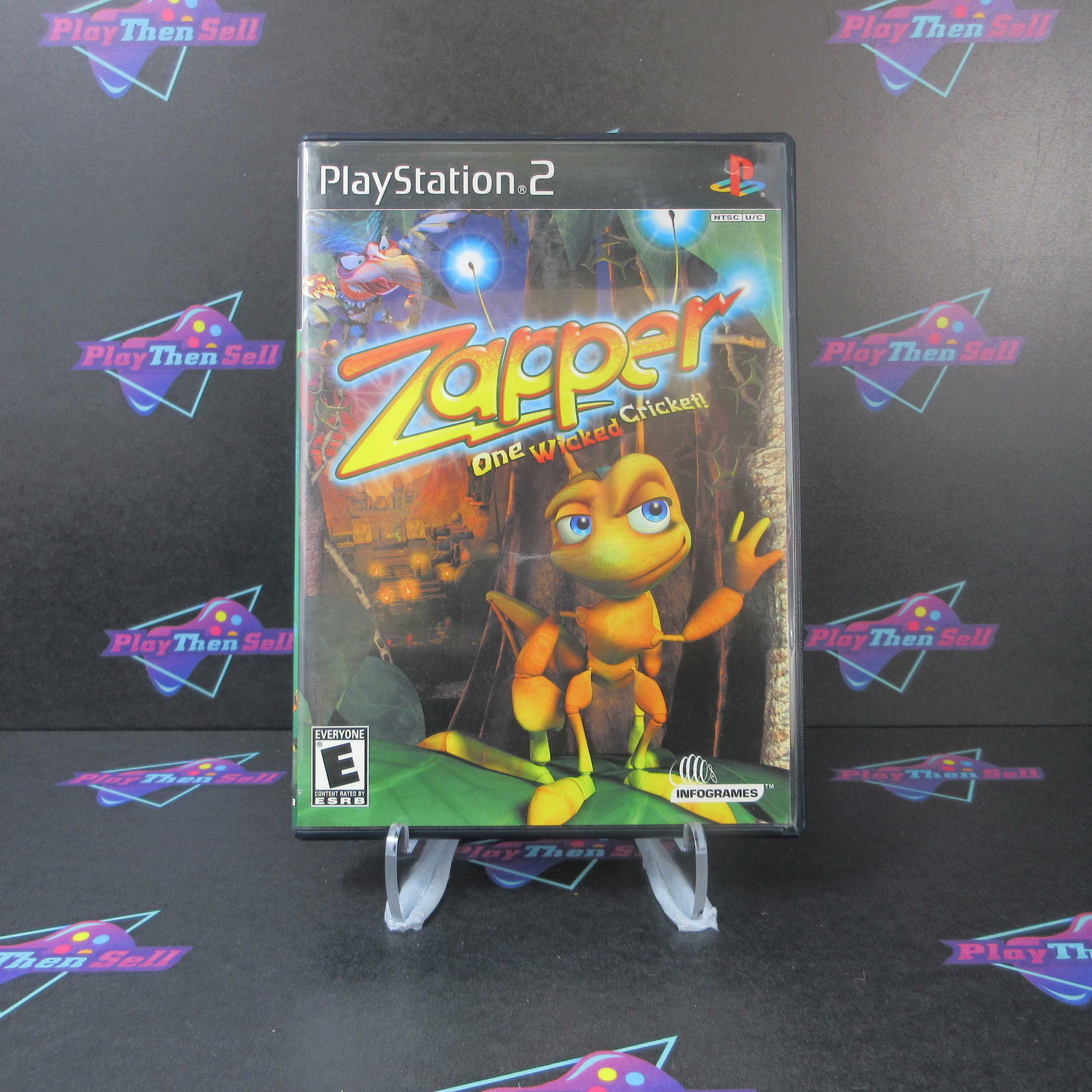 Zapper One Wicked Cricket! PS2 PlayStation 2 Complete - Very Good