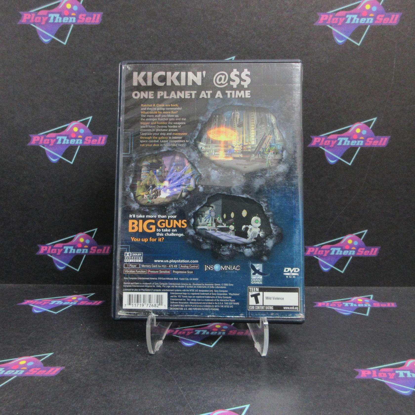 Ratchet & Clank Going Commando PS2 PlayStation 2 - Very Good