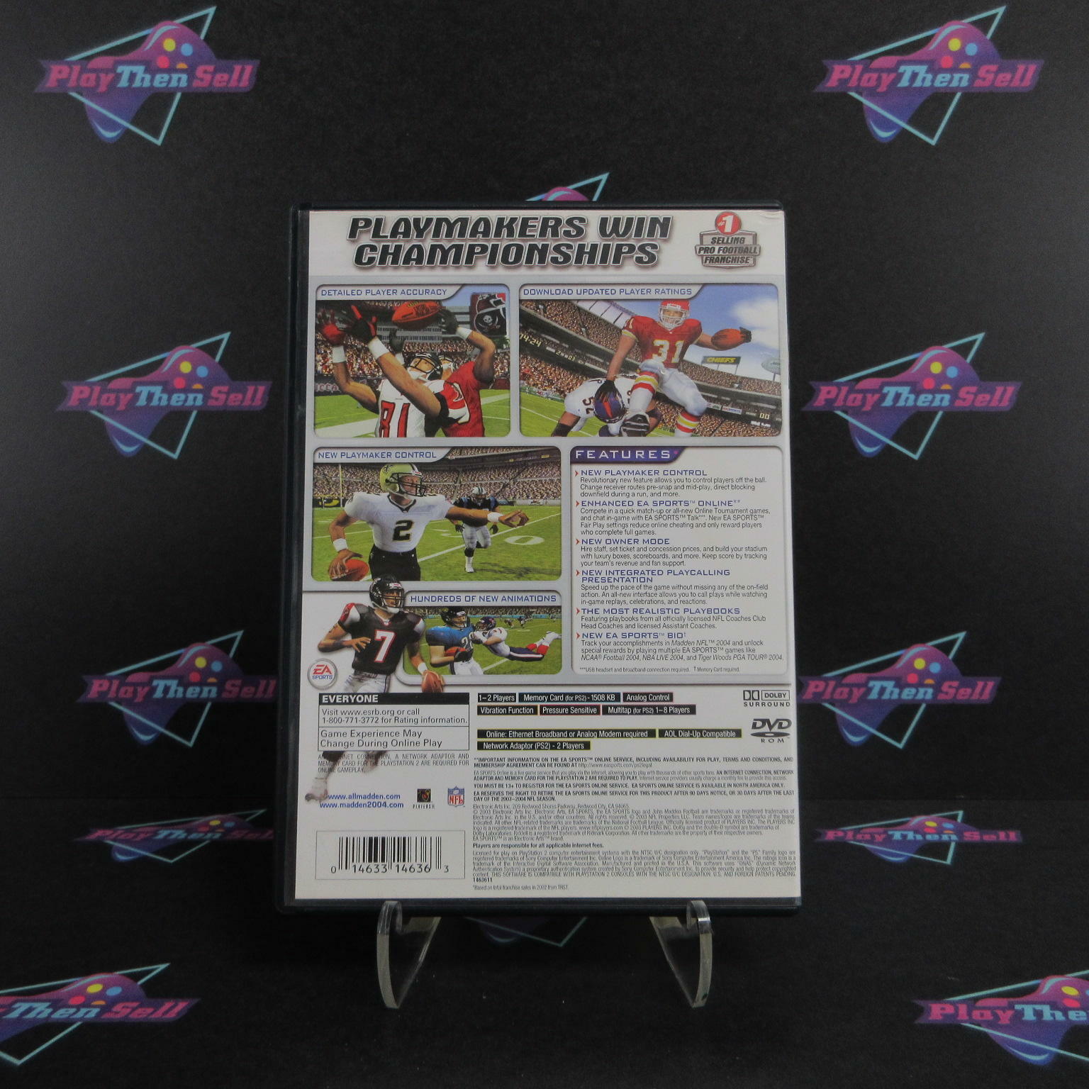 Madden NFL 2004 PS2 PlayStation 2 Complete - Very Good