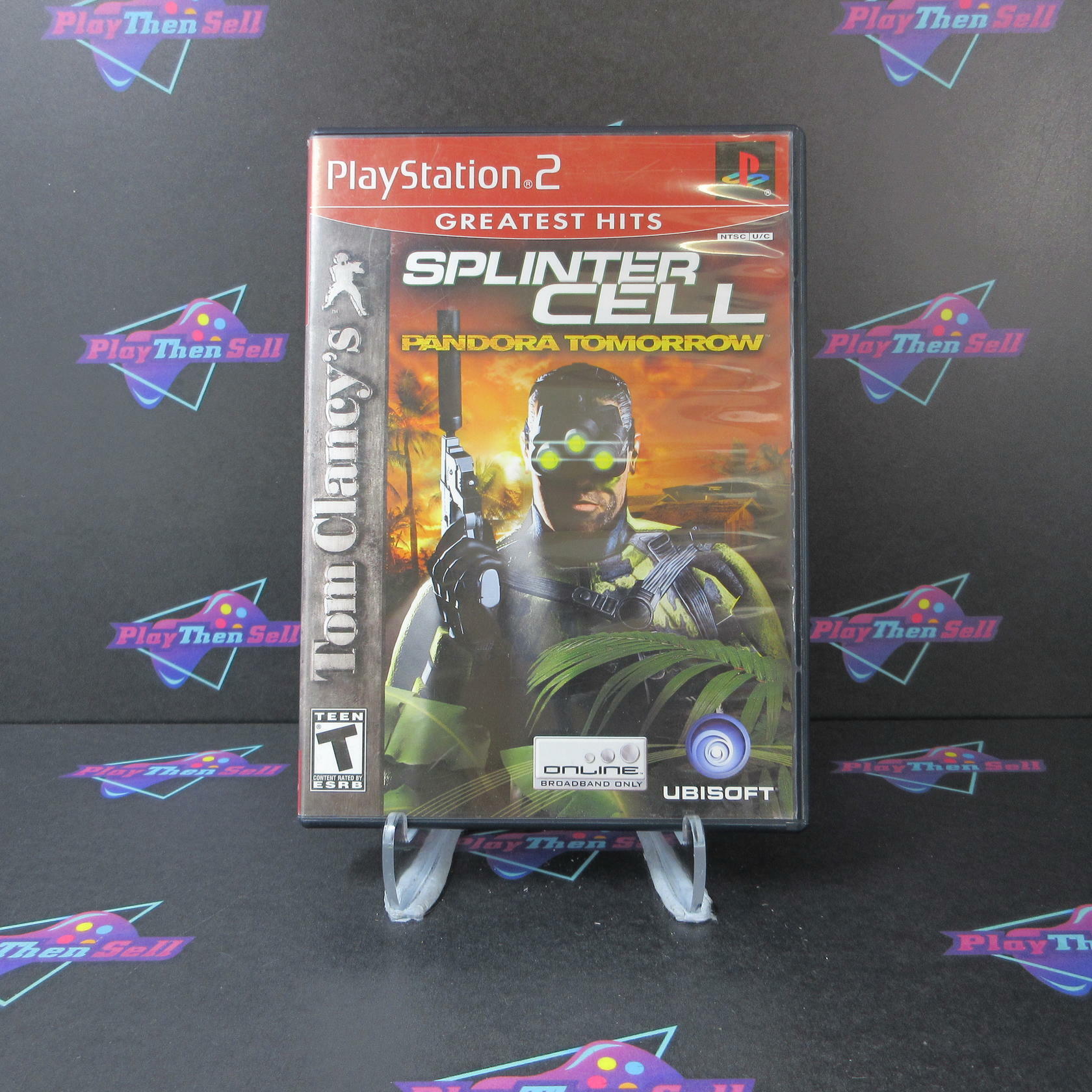 Splinter Cell Pandora Tomorrow PS2 PlayStation 2 GH Complete - Very Good