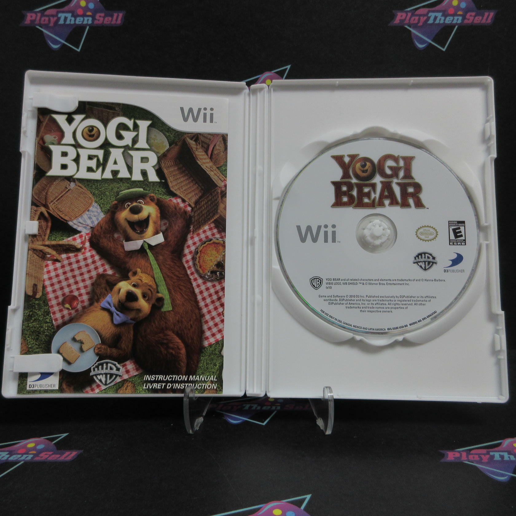 Yogi Bear Nintendo Wii Complete - Very Good