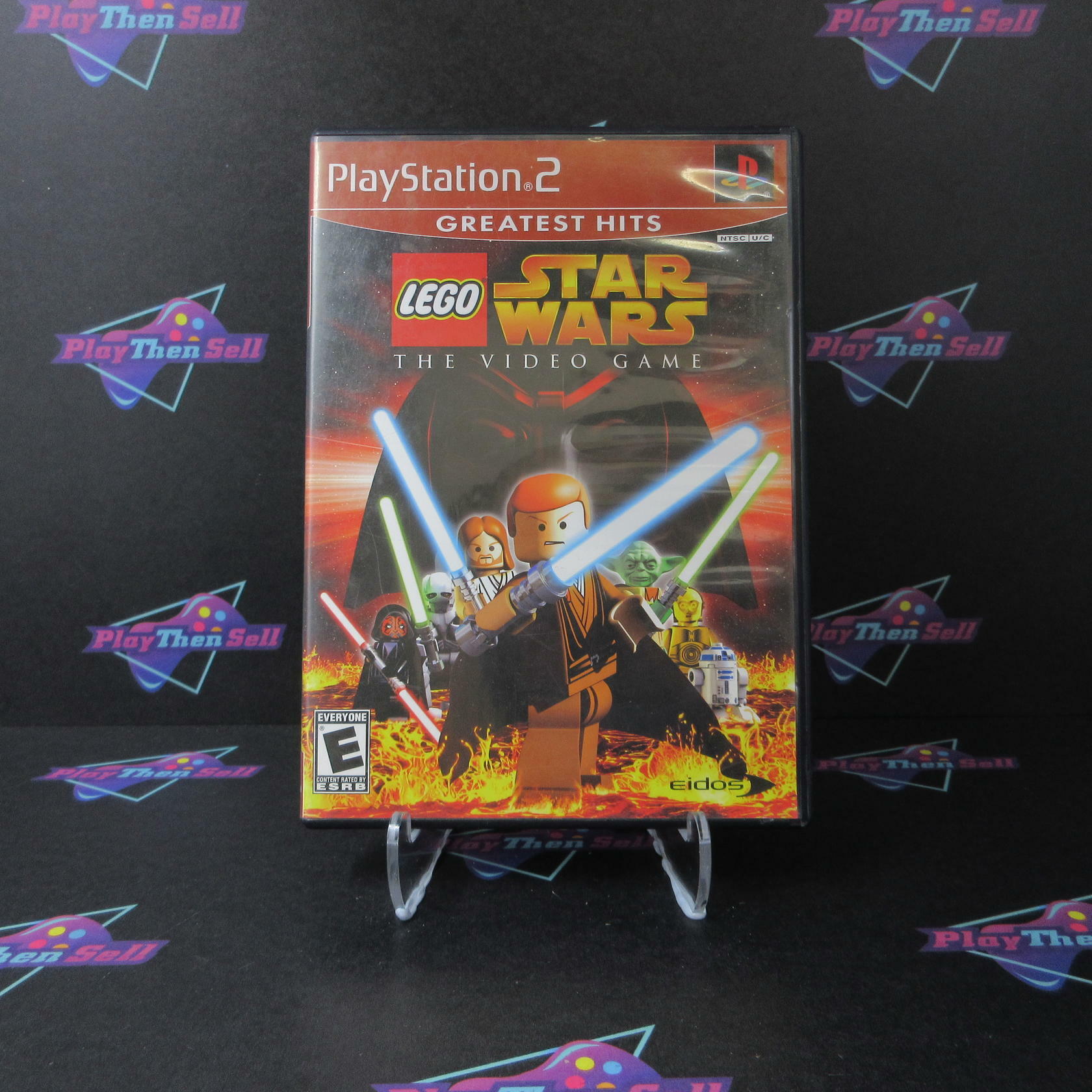 LEGO Star Wars PS2 PlayStation 2 GH Complete - Very Good