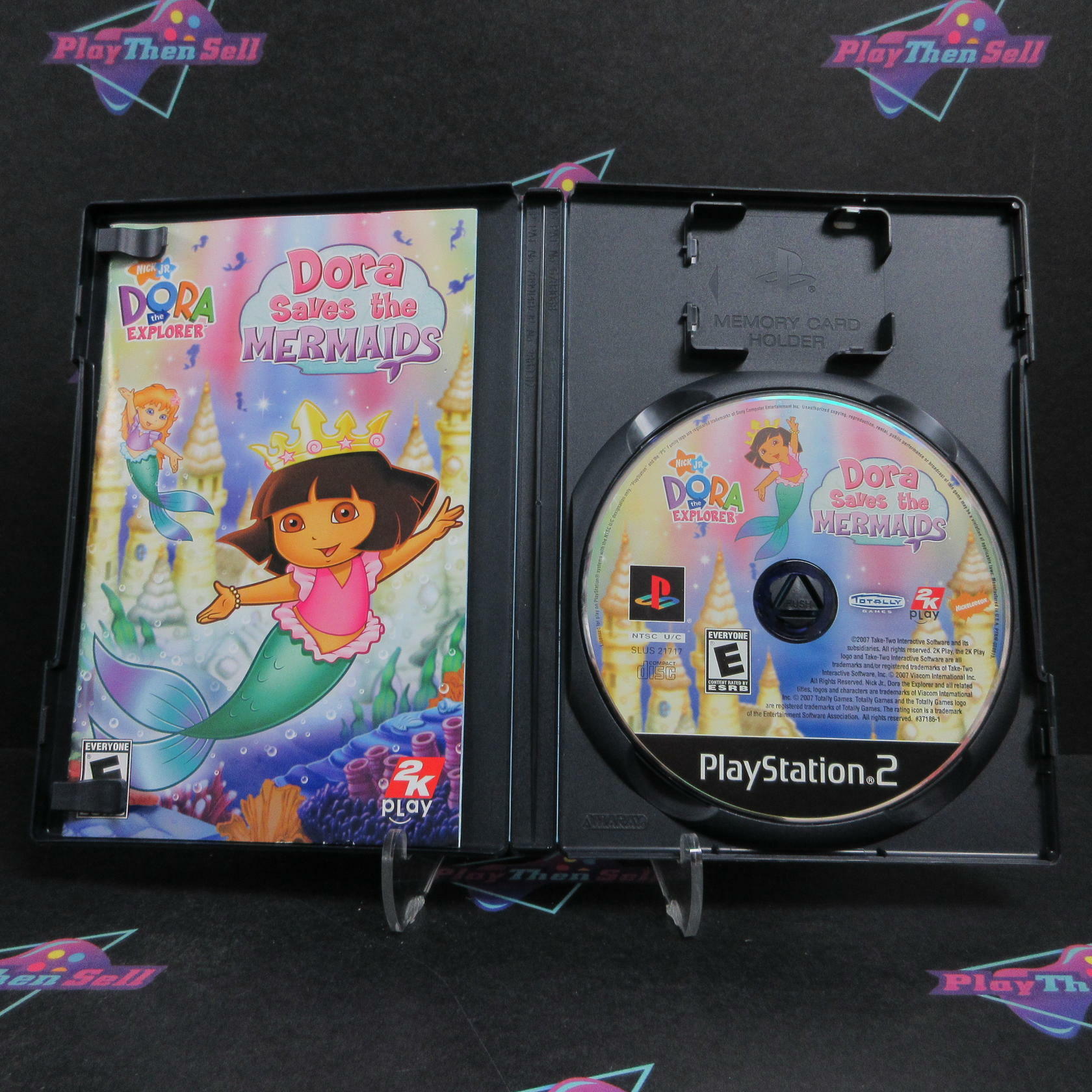 Dora the Explorer Dora Saves the Mermaids PS2 PlayStation 2 Complete - Very Good