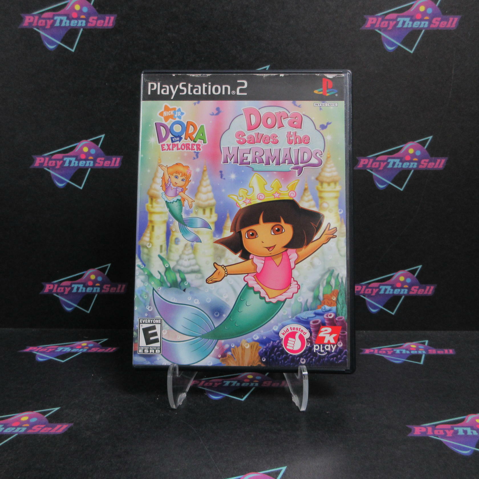Dora the Explorer Dora Saves the Mermaids PS2 PlayStation 2 Complete - Very Good