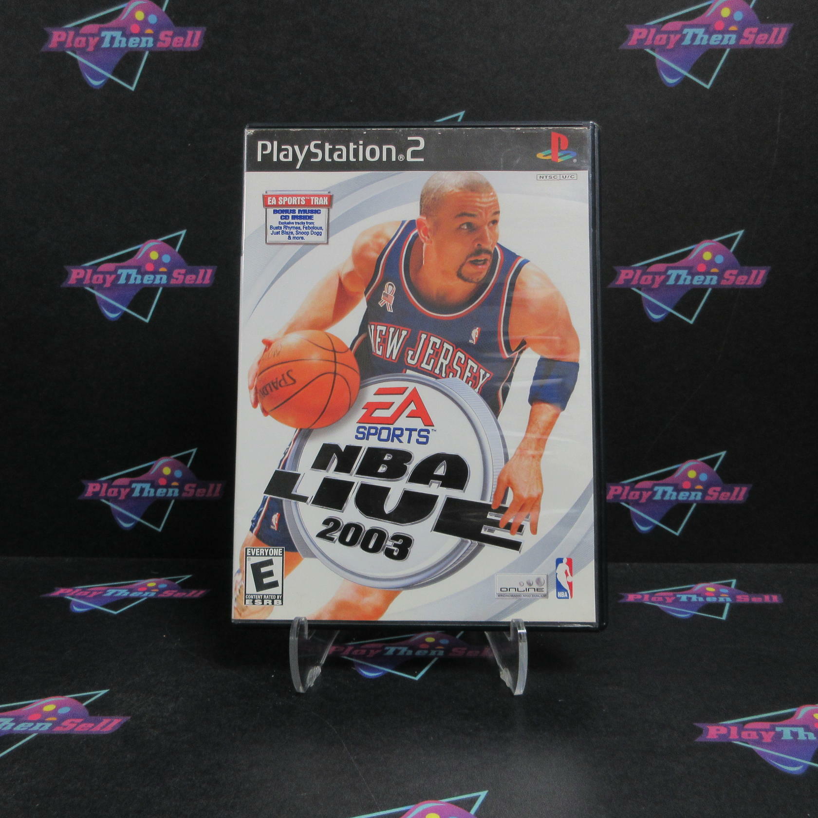 NBA Live 2003 PS2 PlayStation 2 + Sound Track Complete - Very Good