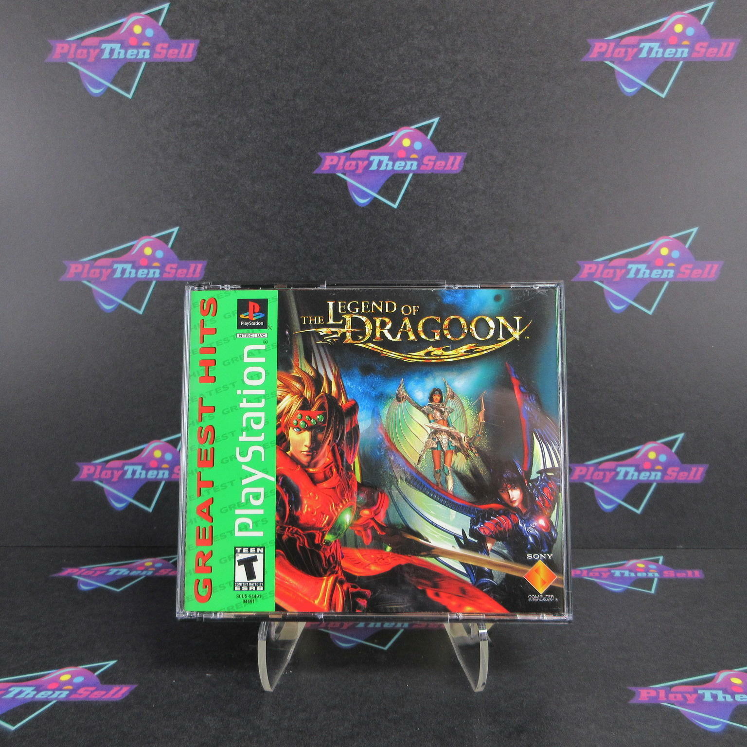 The Legend of Dragoon PS1 PlayStation 1 Greatest Hits - Very Good