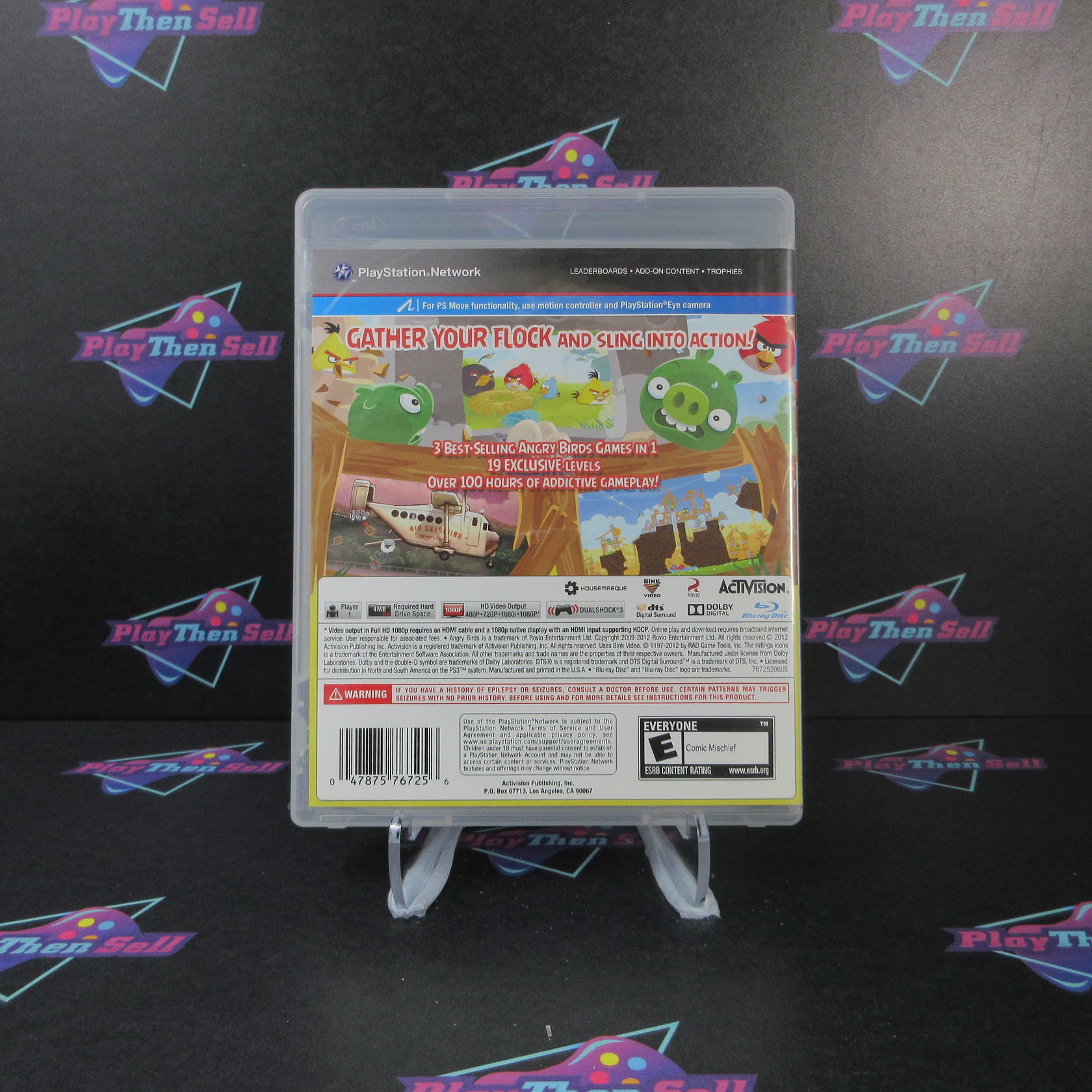 Angry Birds Trilogy PS3 PlayStation 3 - Very Good
