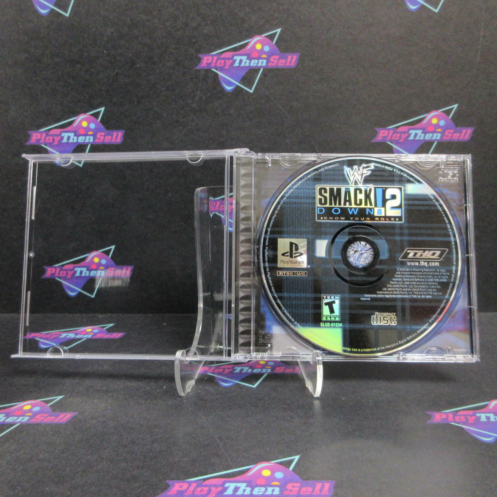 WWF Smackdown 2 Know Your Role PS1 PlayStation 1 - Very Good