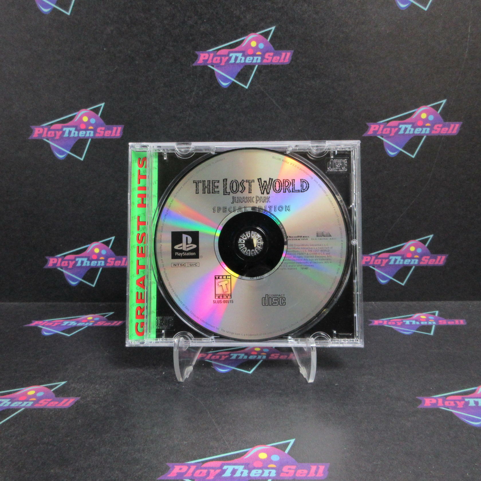 The Lost World Jurassic Park Special Edition PS1 PlayStation 1 GH - Very Good