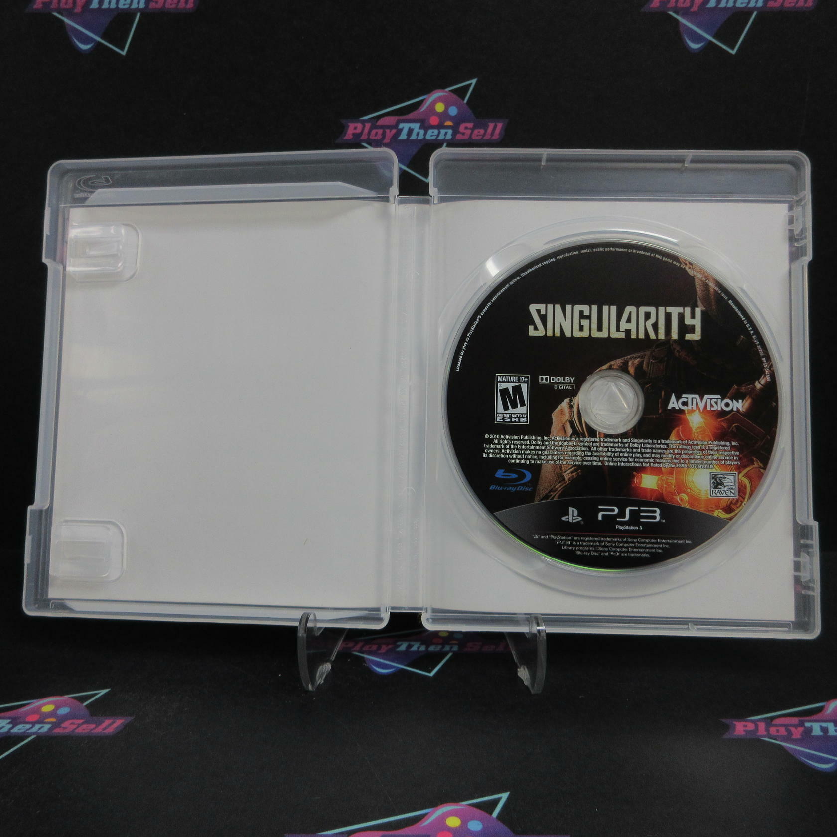 Singularity PS3 PlayStation 3 - Very Good