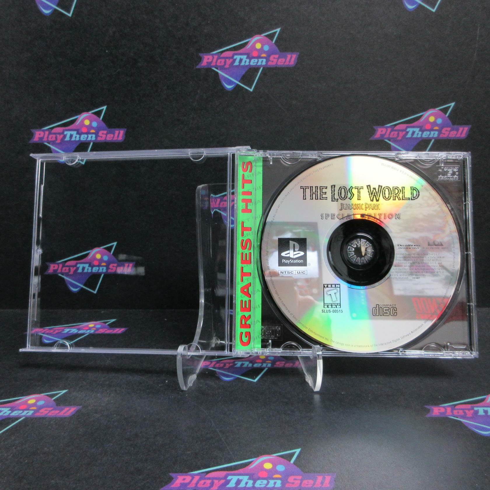 The Lost World Jurassic Park Special Edition PS1 PlayStation 1 GH - Very Good