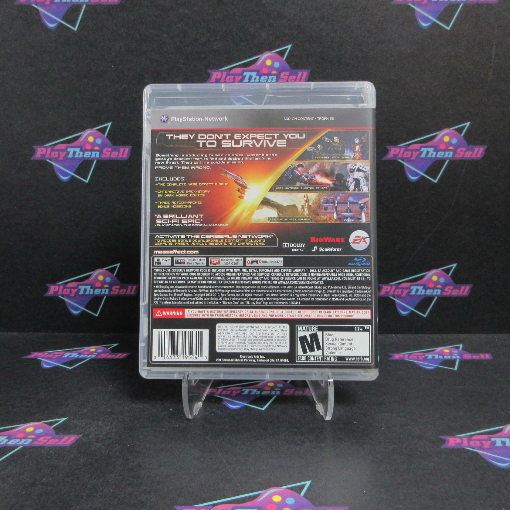 Mass Effect 2 PS3 PlayStation 3 - Very Good