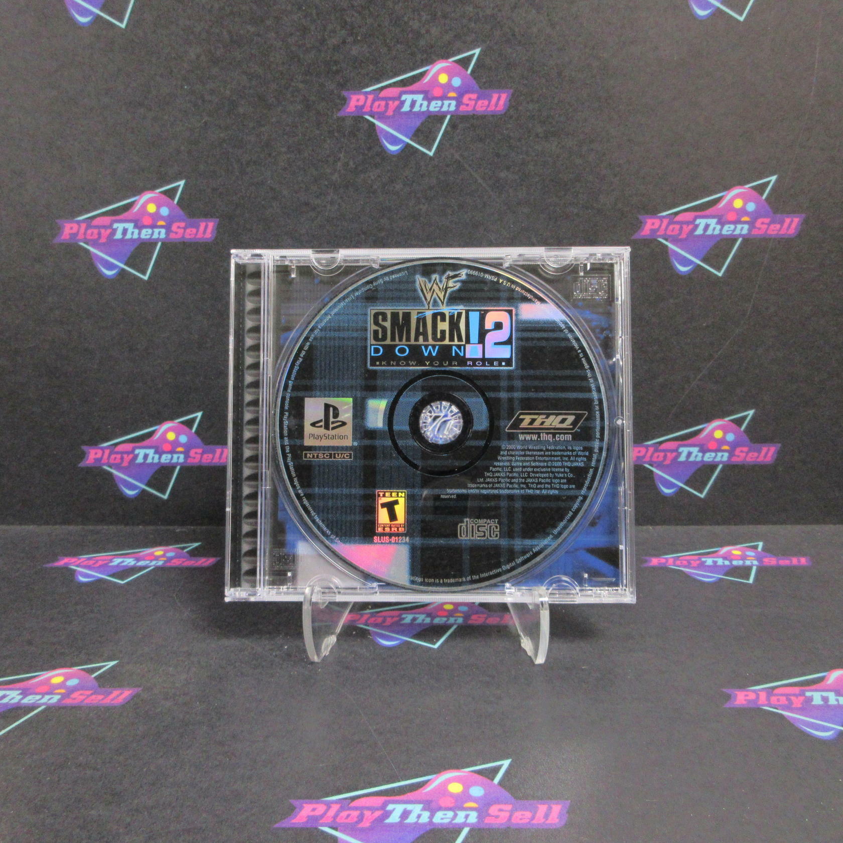 WWF Smackdown 2 Know Your Role PS1 PlayStation 1 - Very Good