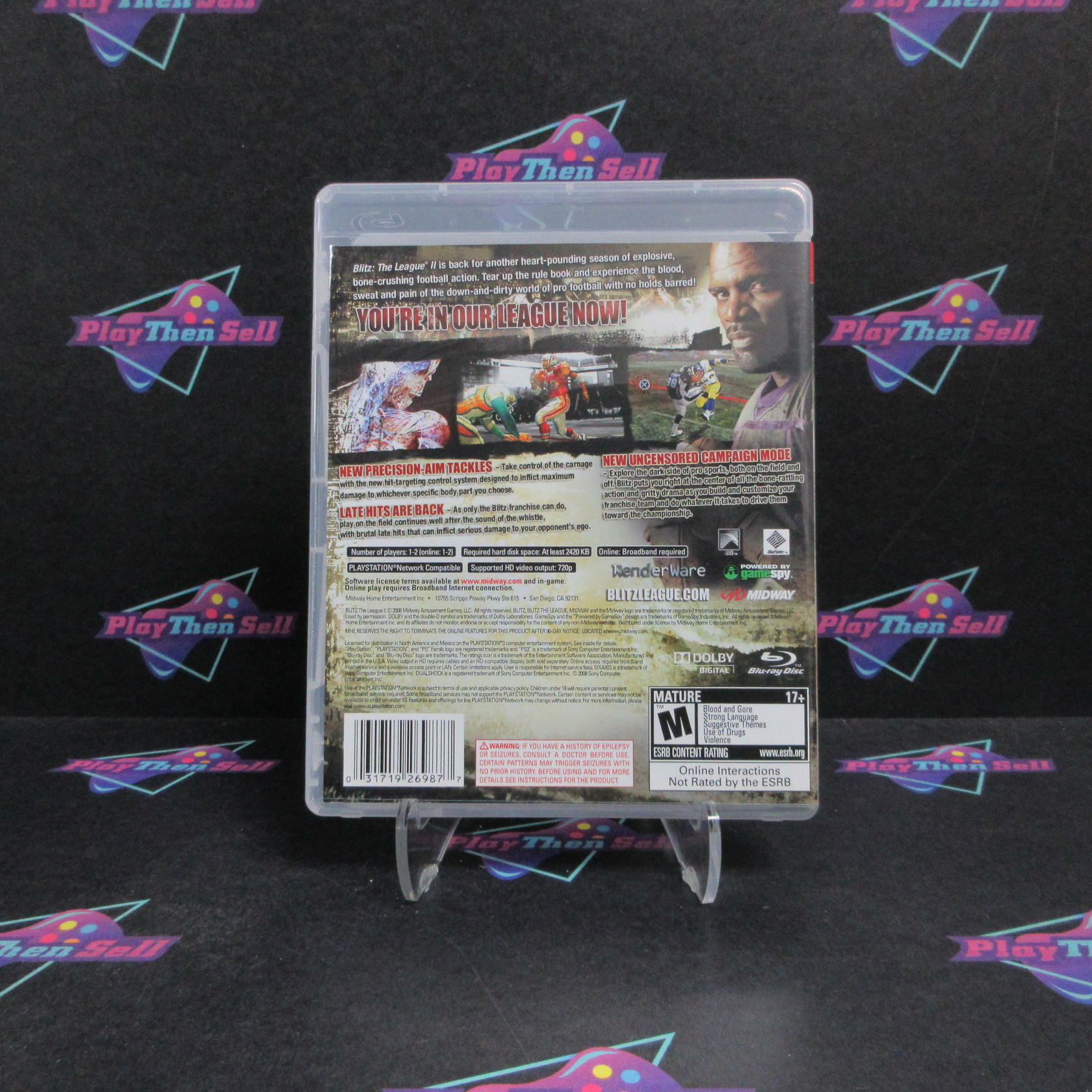Blitz The League II PS3 PlayStation 3 - Very Good