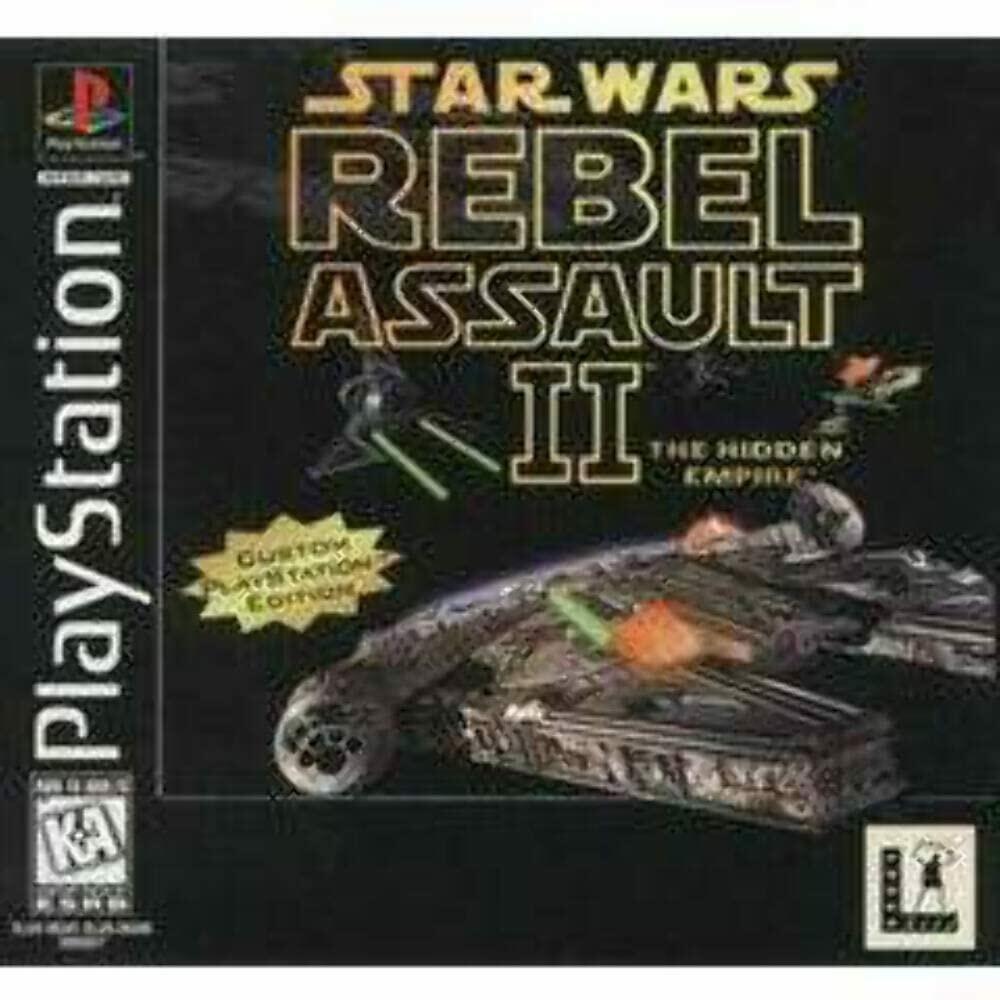 Star Wars Rebel Assault II The Hidden Empire PS1 PlayStation 1 - Very Good