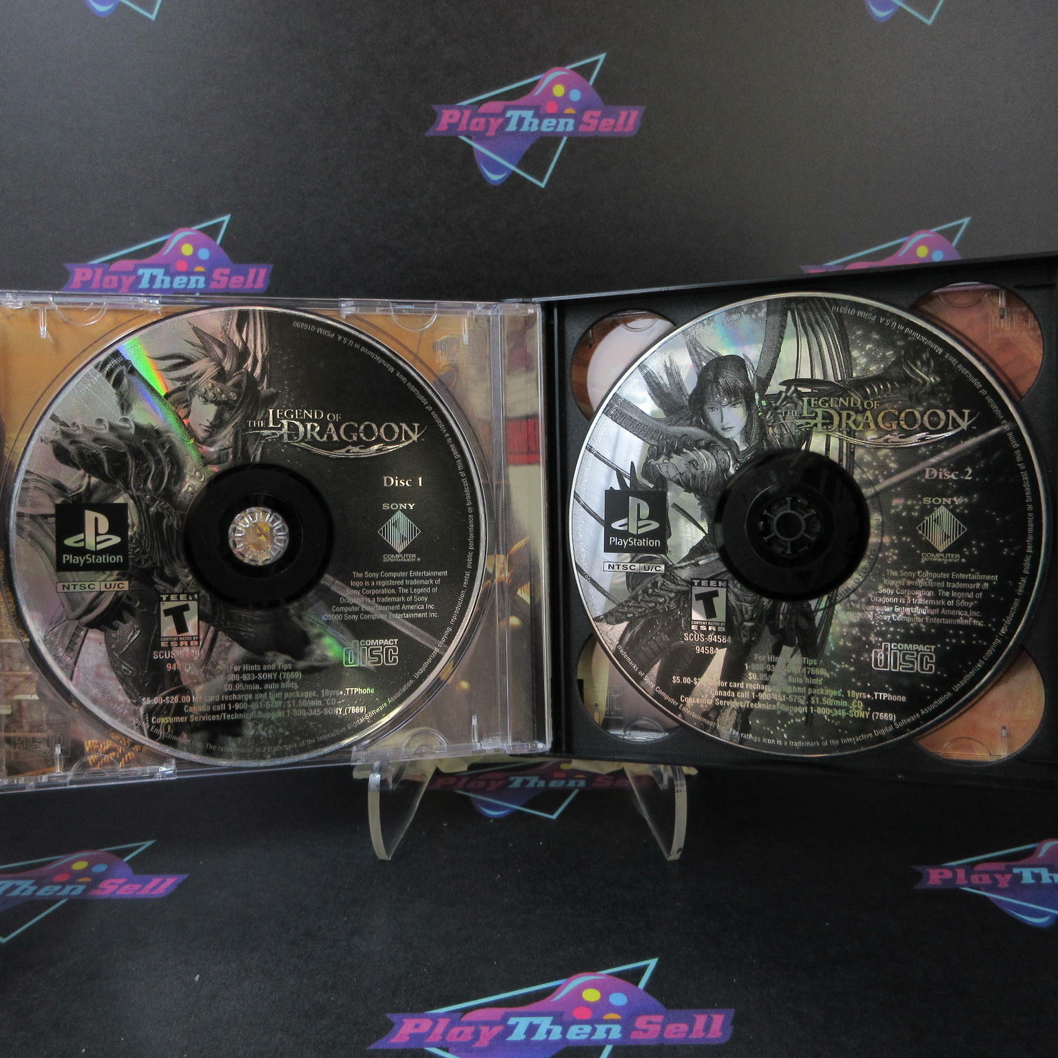 The Legend of Dragoon PS1 PlayStation 1 Greatest Hits - Very Good