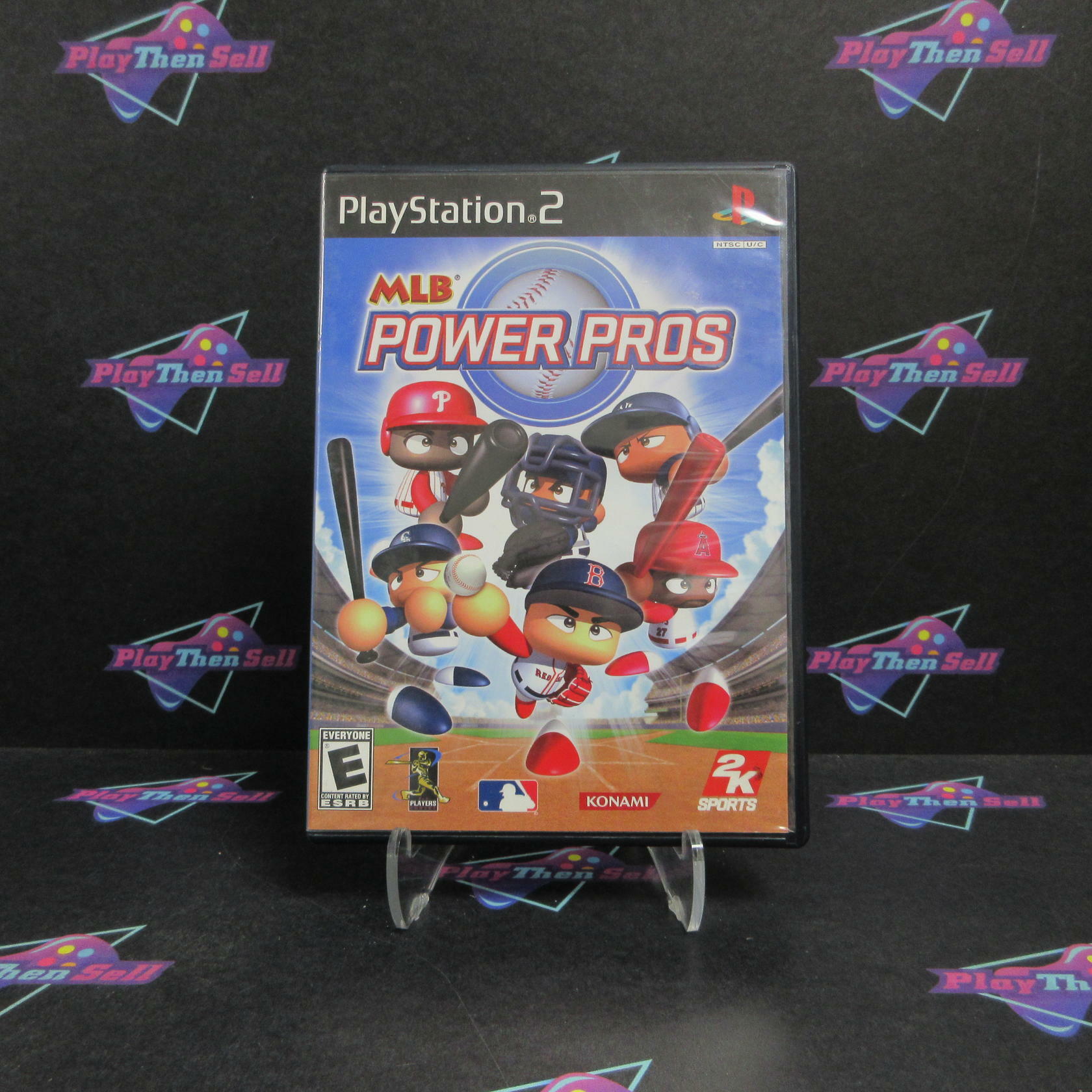 MLB Power Pros PS2 PlayStation 2 Complete - Very Good
