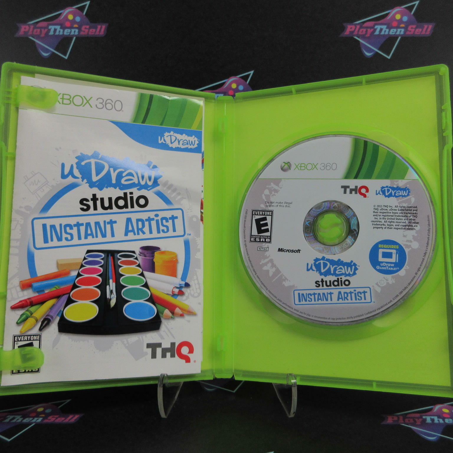 uDraw Studio Instant Artist Xbox 360 Software Only - Like New