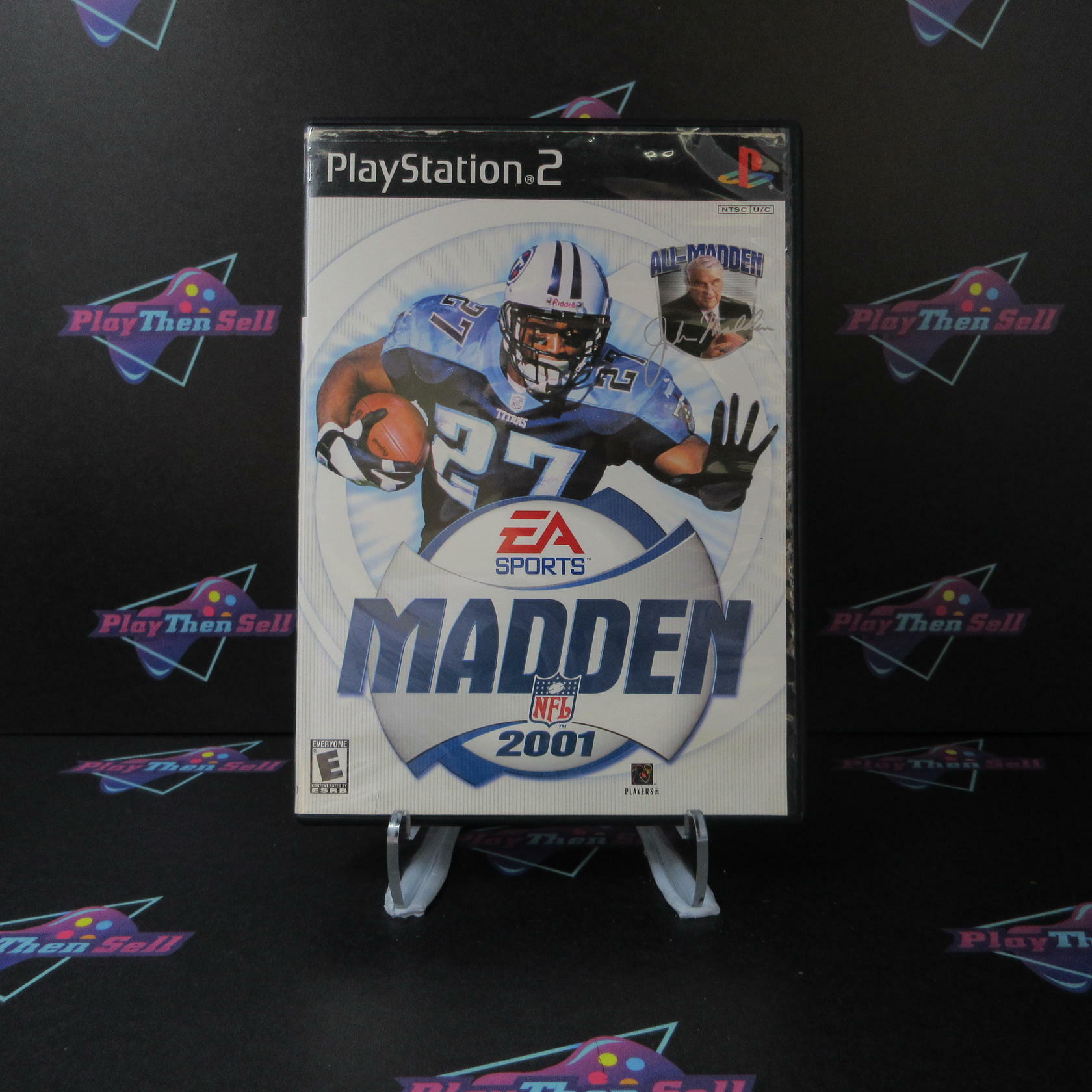 Madden NFL 2001 PS2 PlayStation 2 + Reg Card Complete - Very Good